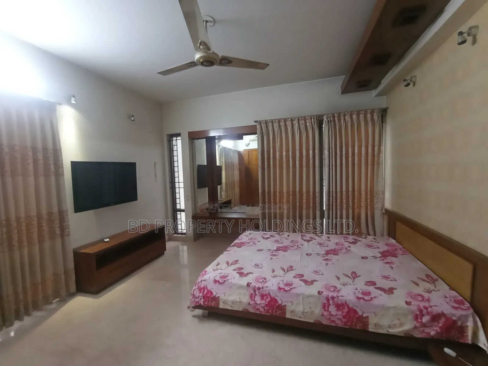 Furnished 3-Bedroom Apartment in Uttara for Rent