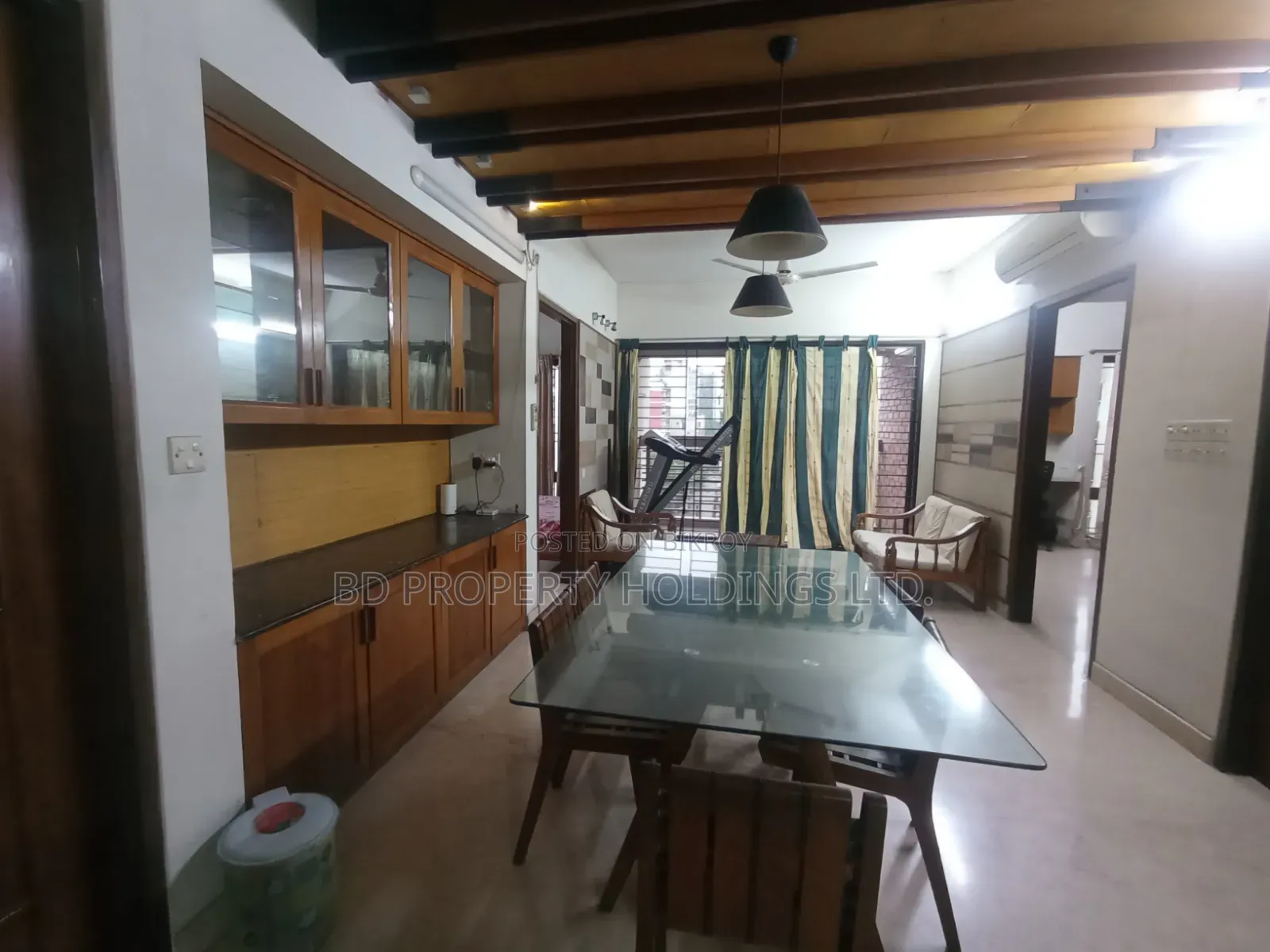Furnished 3-Bedroom Apartment in Uttara for Rent