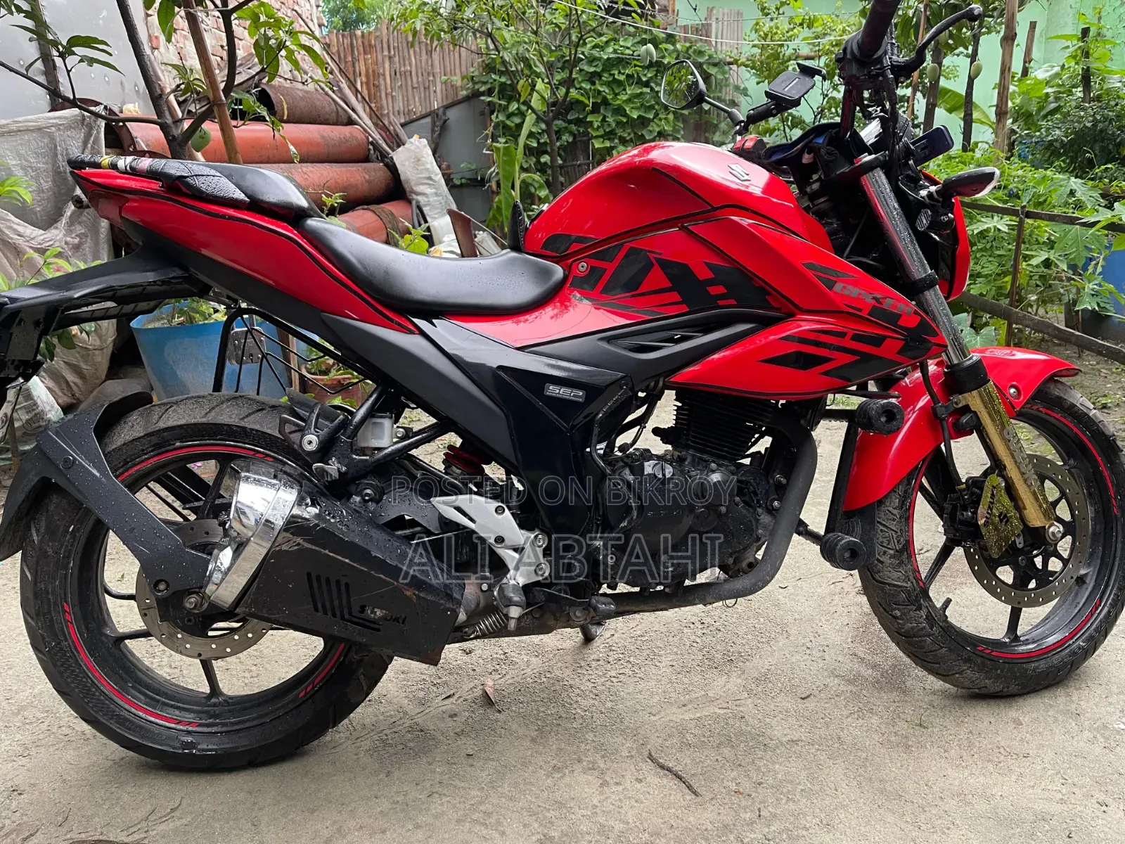 Suzuki Gixxer Fi ABS 2021 Red