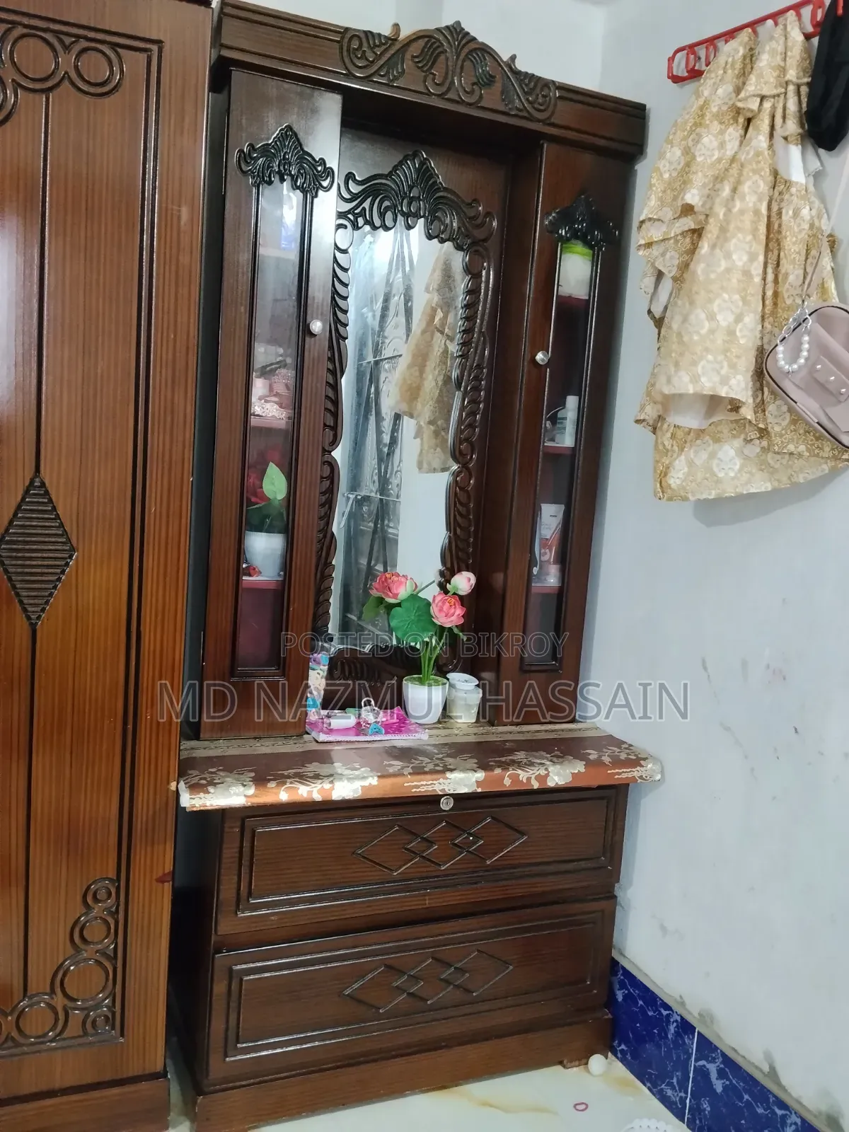 Bed, Wardrobe and Dressing Table for sale by the 1st