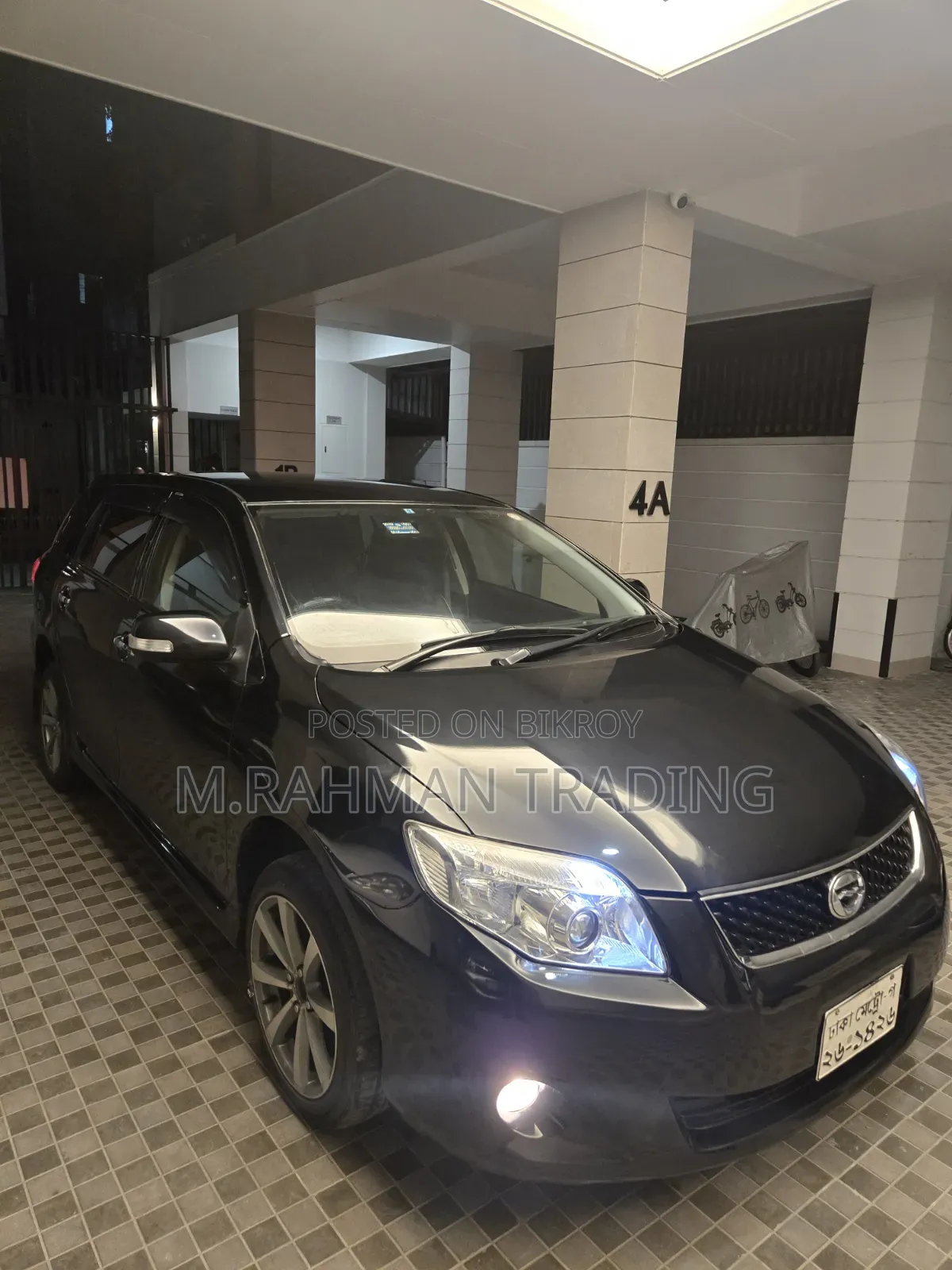 Toyota Corolla Fielder 2010 Black