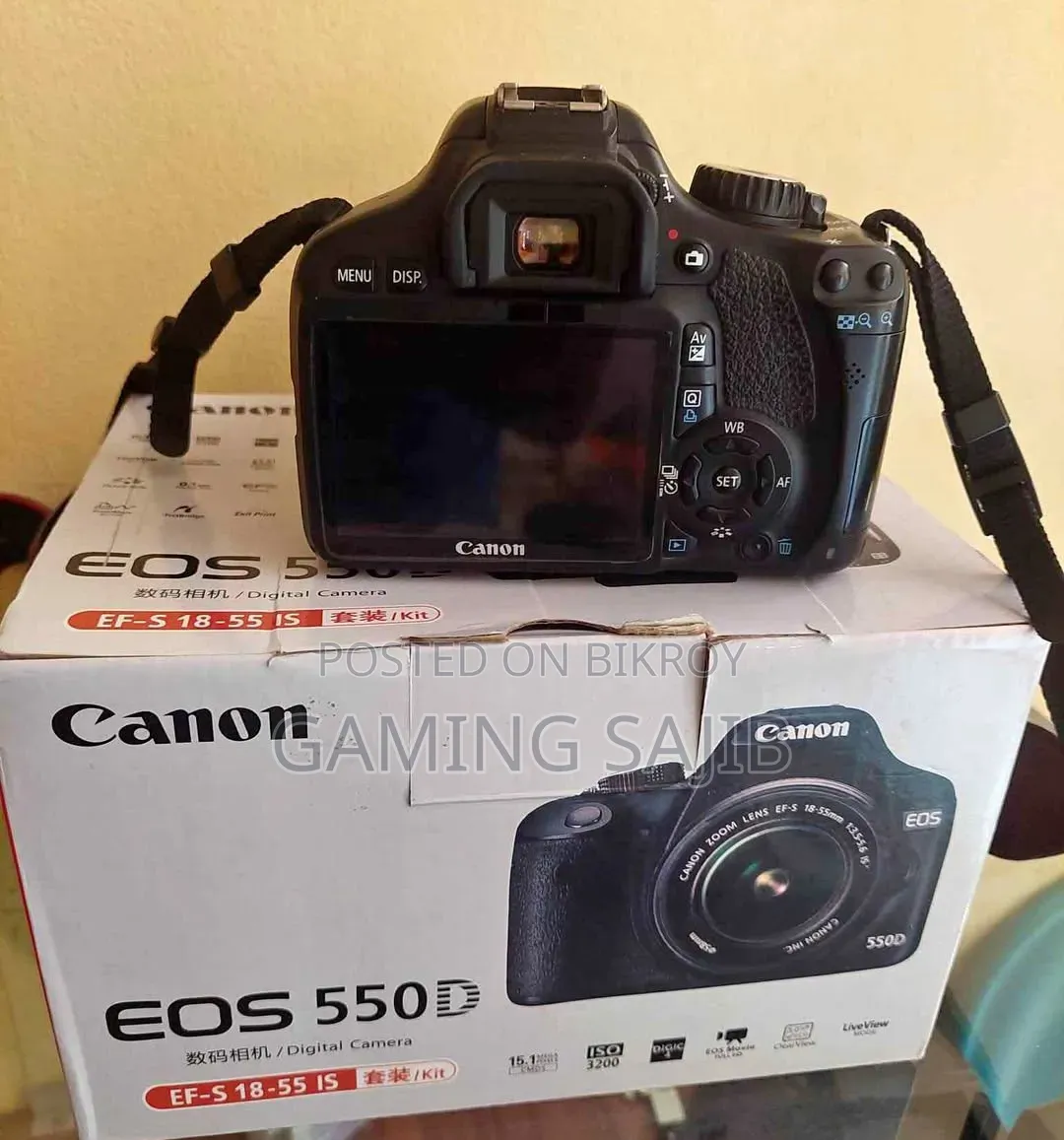 Canon 550d Camera Full Fresh New Like