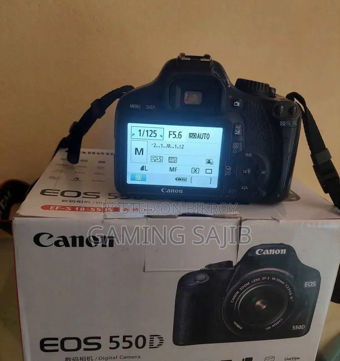 Canon 550d Camera Full Fresh New Like