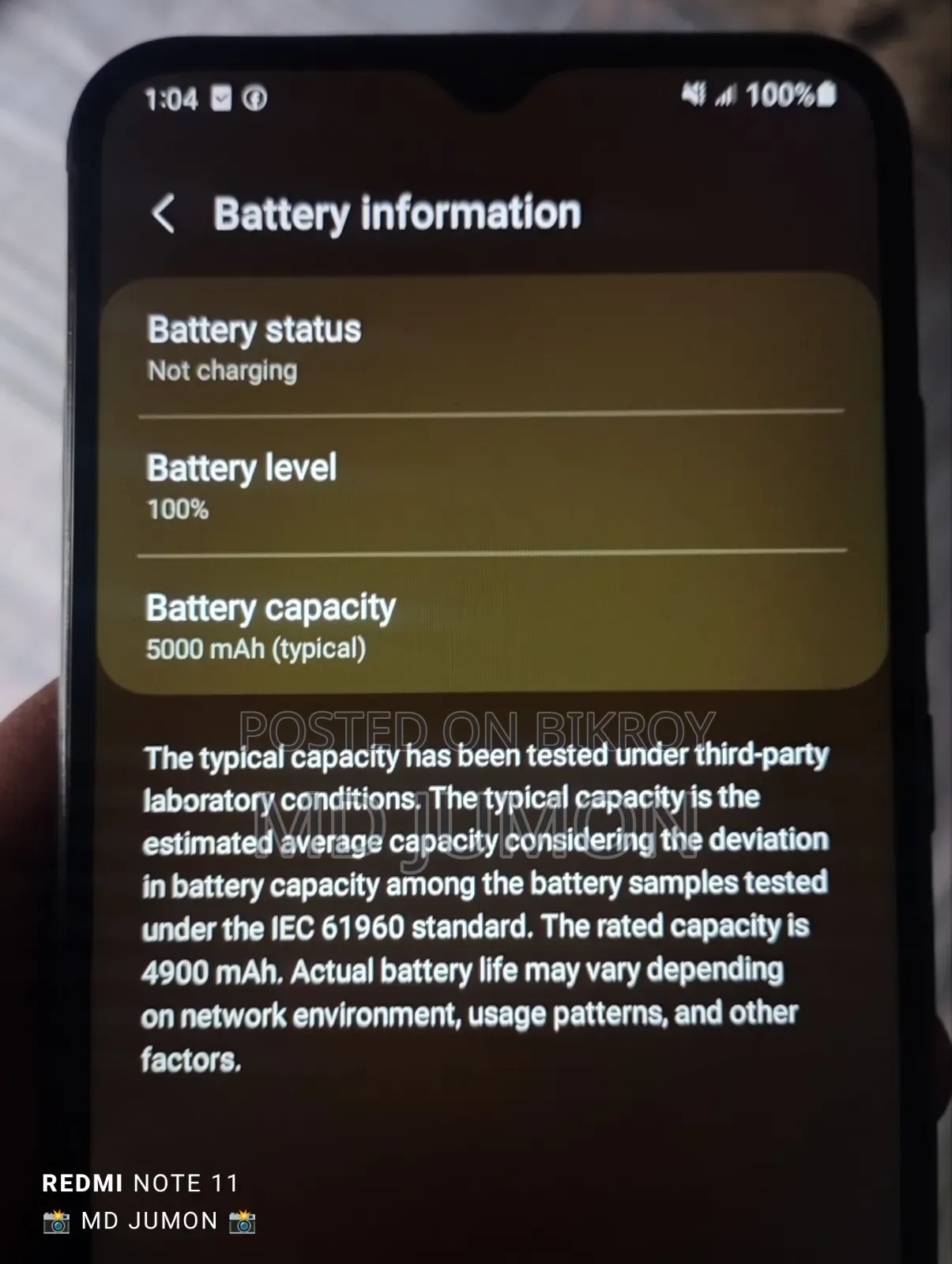 Samsung A10 32 GB Black