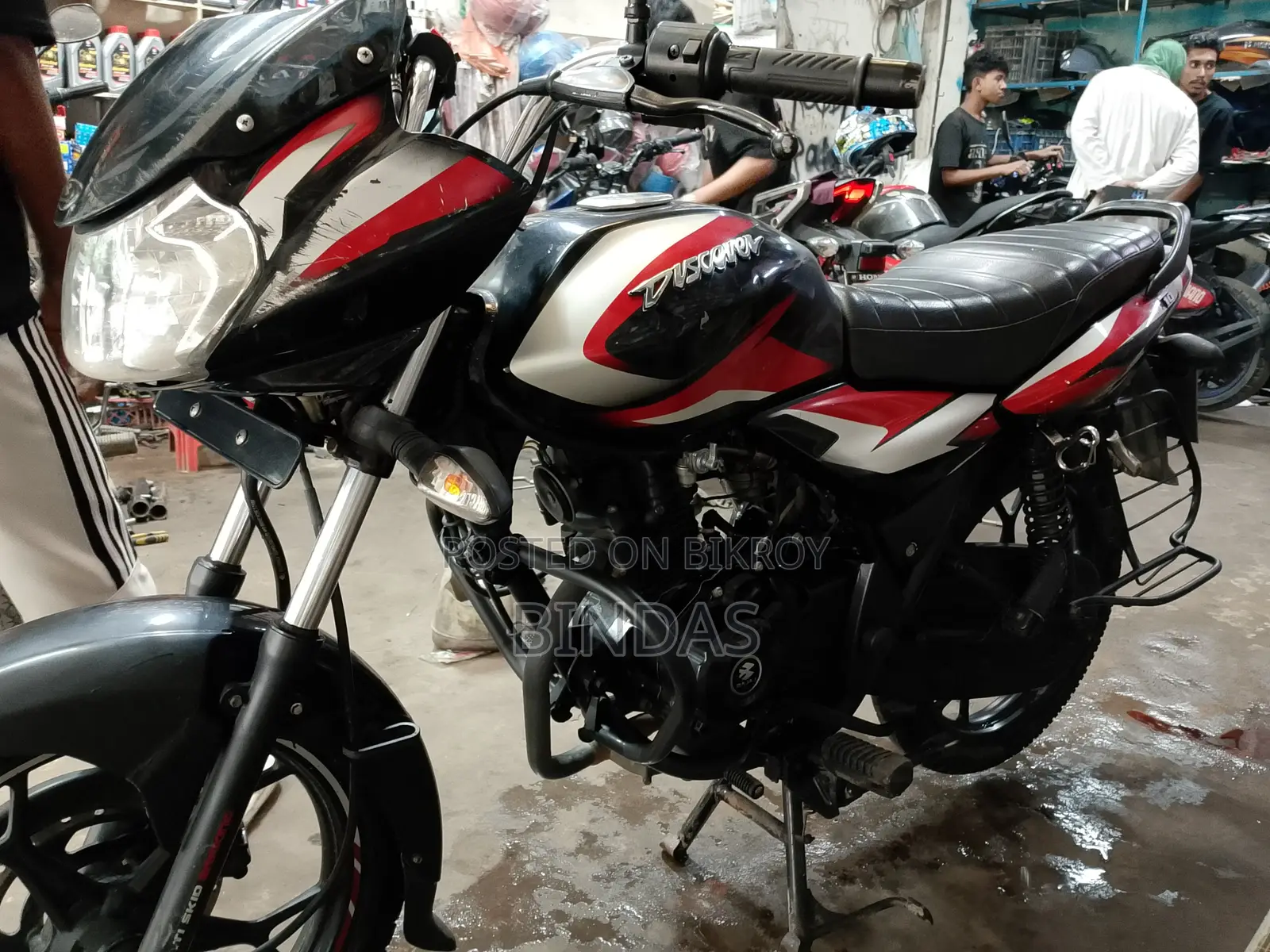 Bajaj Discover 110 2022 Black
