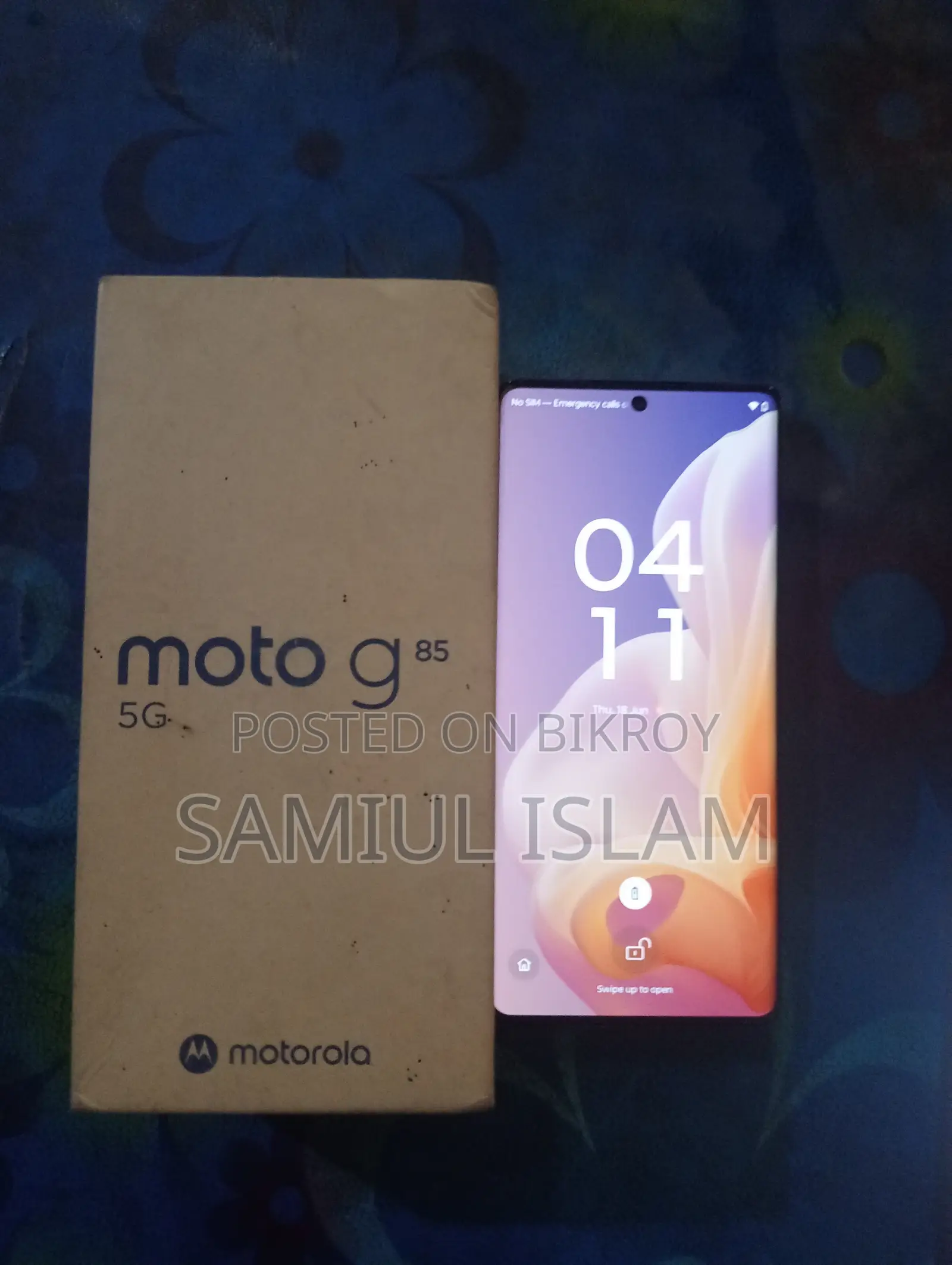 Motorola Moto G85 256 GB Blue