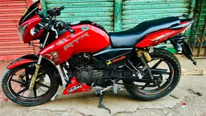 TVS Apache RTR 160 2V 2018 Red