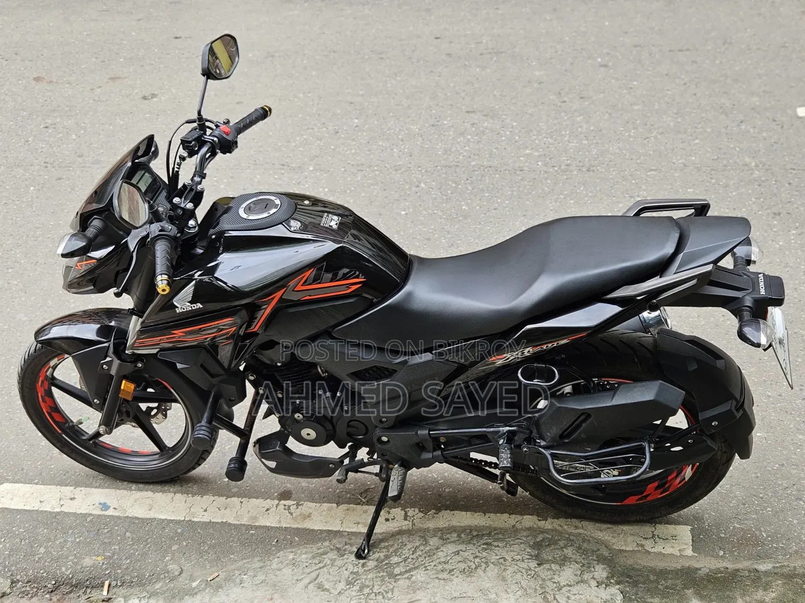 Honda X-Blade 160 2025 Black