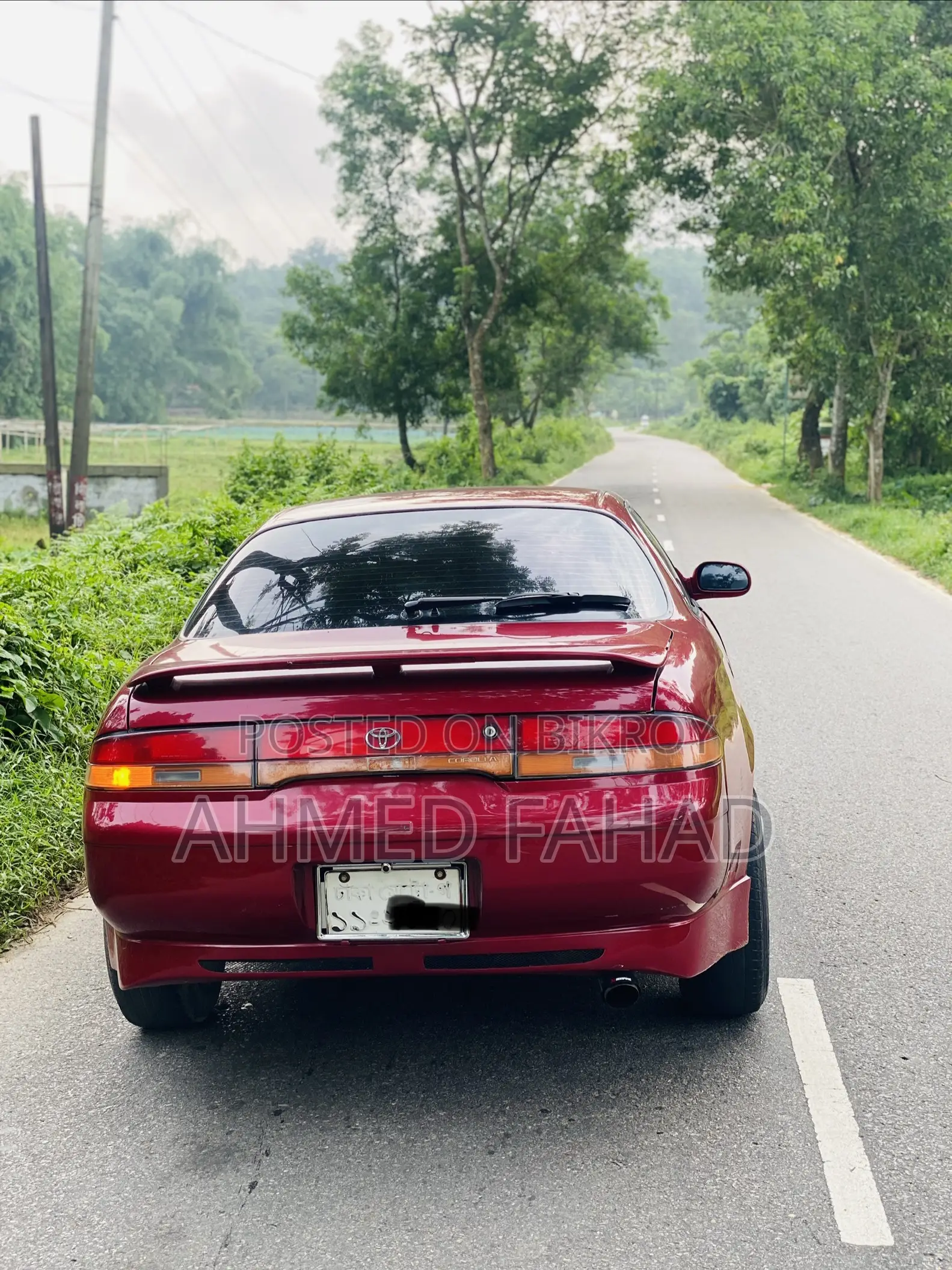 Toyota Sprinter 1993 Red