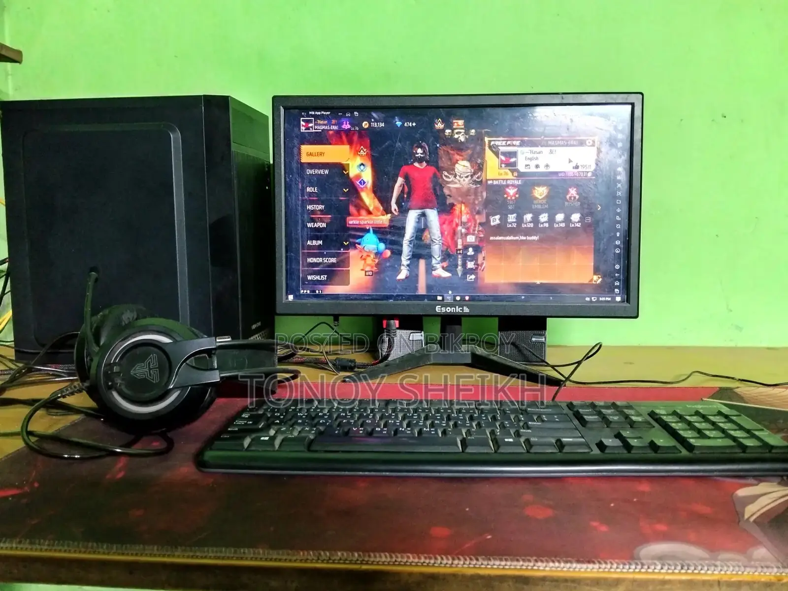 Gigabyte GA-H110MSTX-HD3-ZK 16GB Intel Core i5 SSD 256GB