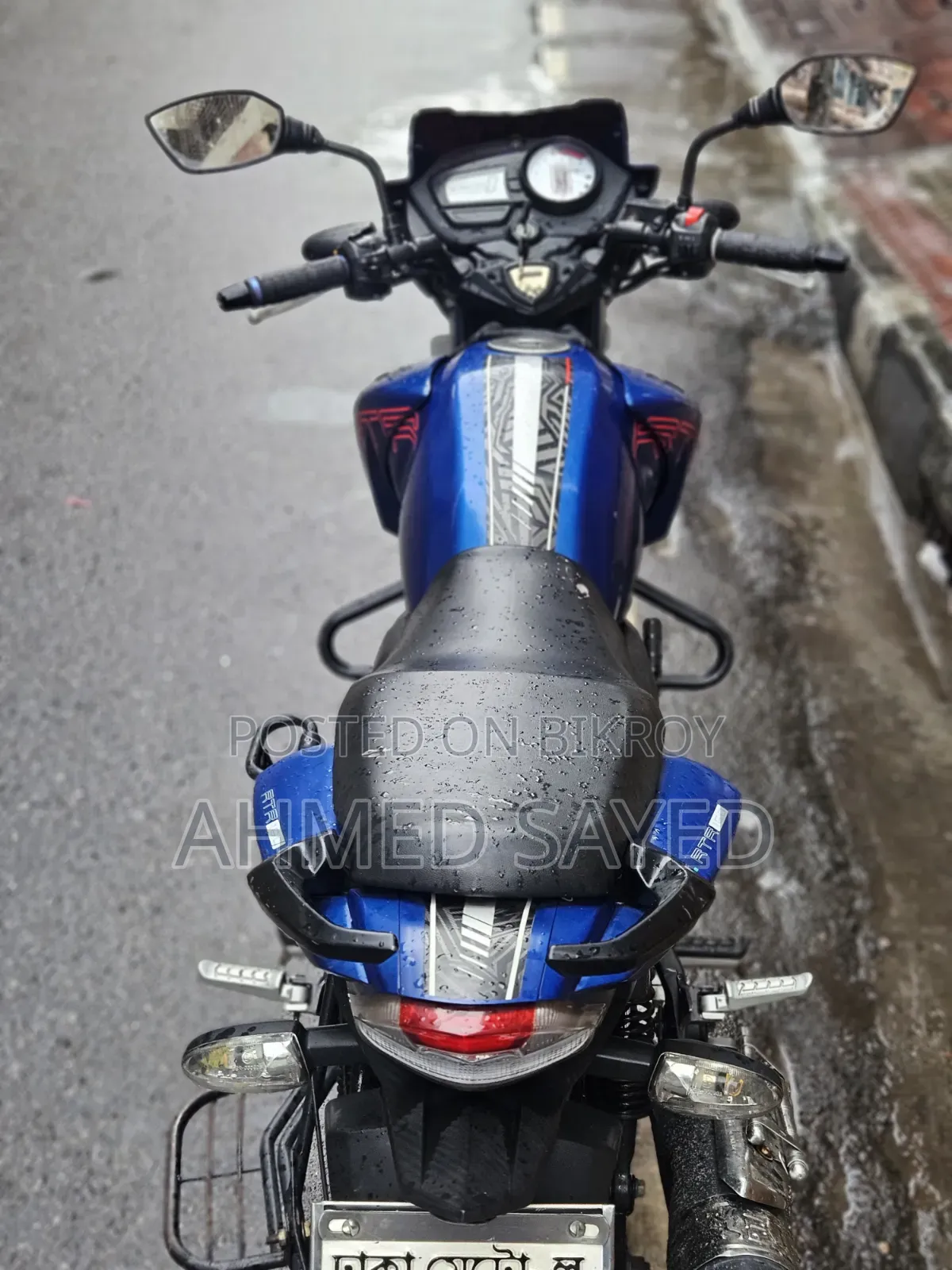TVS Apache RTR 160 2V 2021 Blue