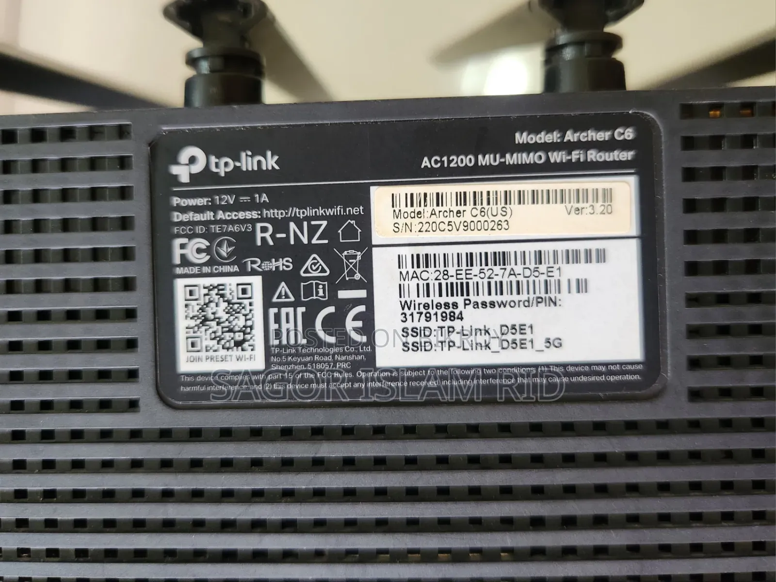 Tp-link Archer C6 Gigabit Router