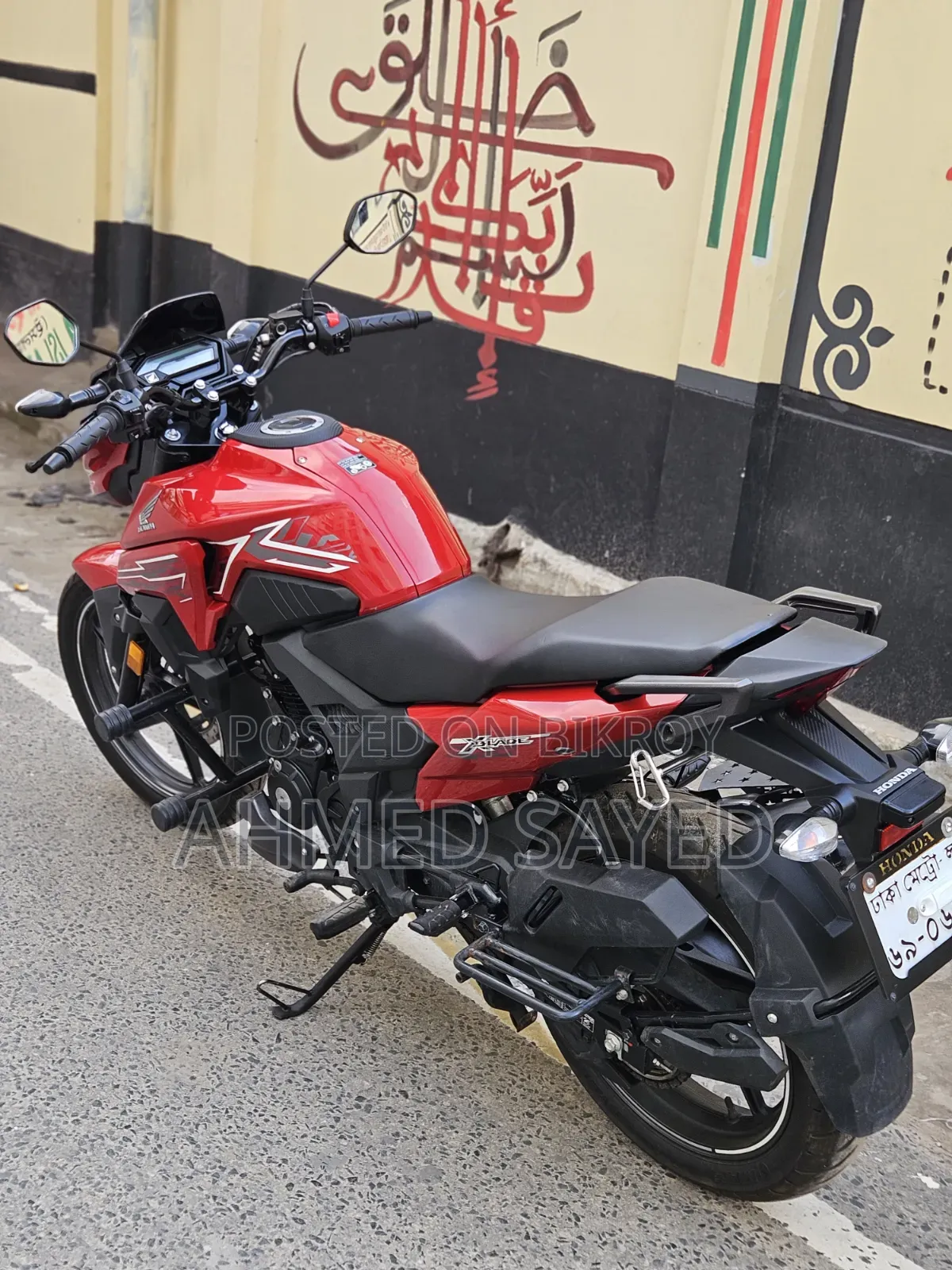 Honda X-Blade 160 2025 Red