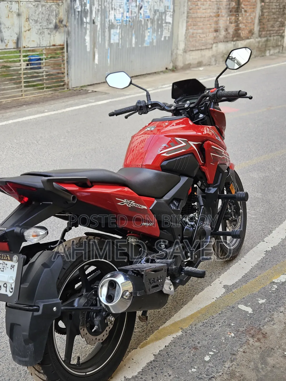 Honda X-Blade 160 2025 Red