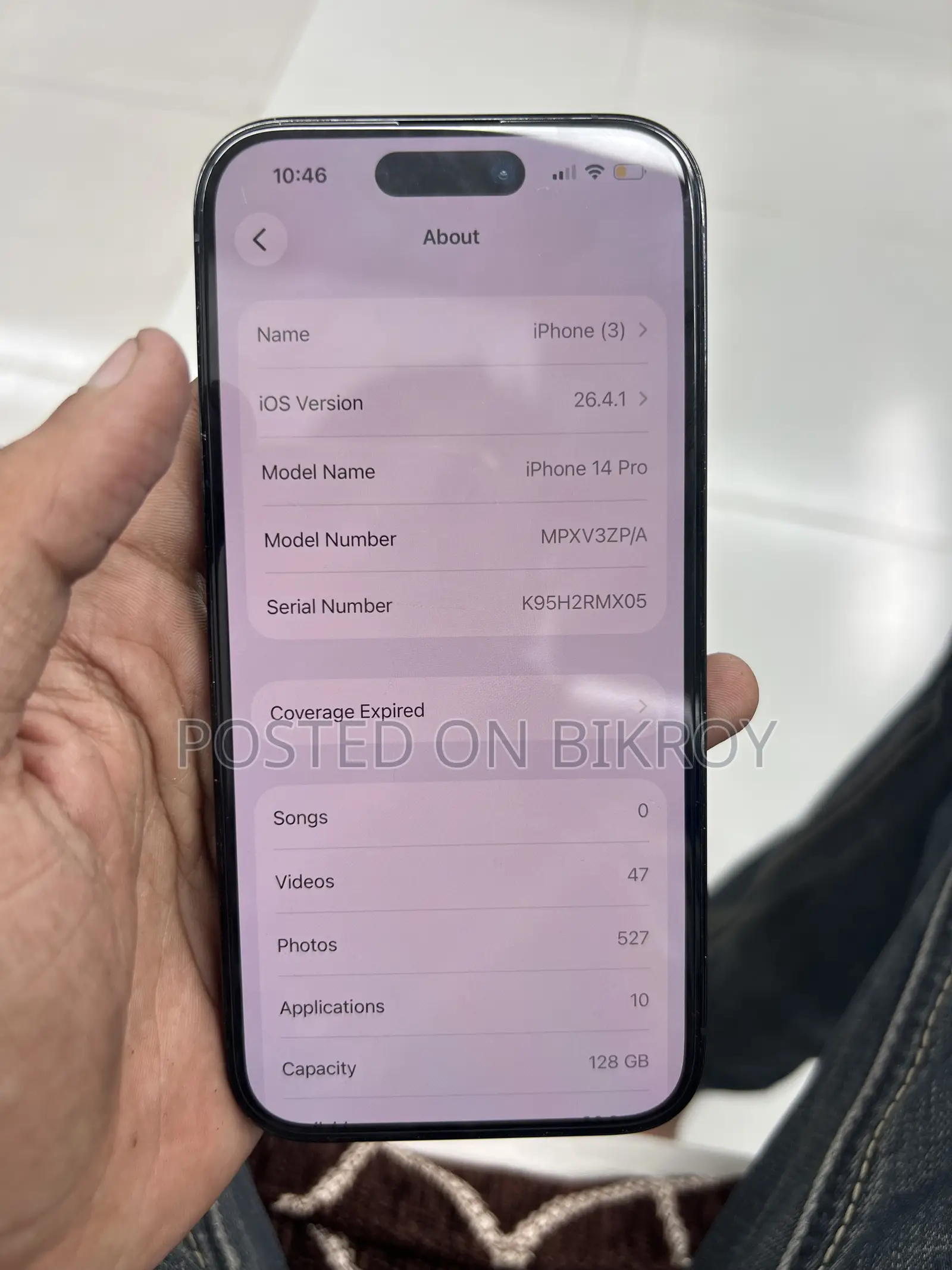Apple iPhone 14 Pro 128 GB Black