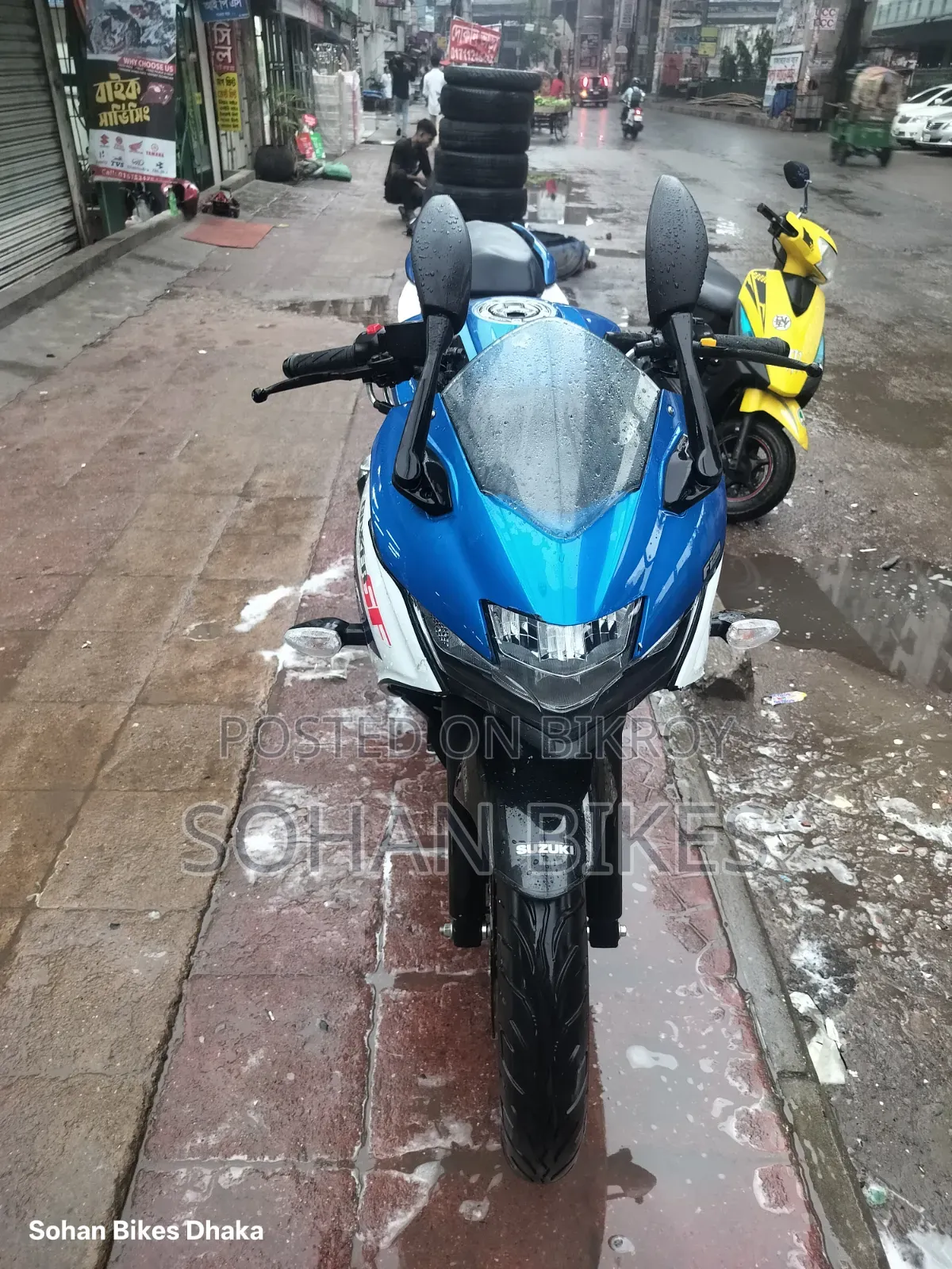 Suzuki Gixxer SF FI 2025 White