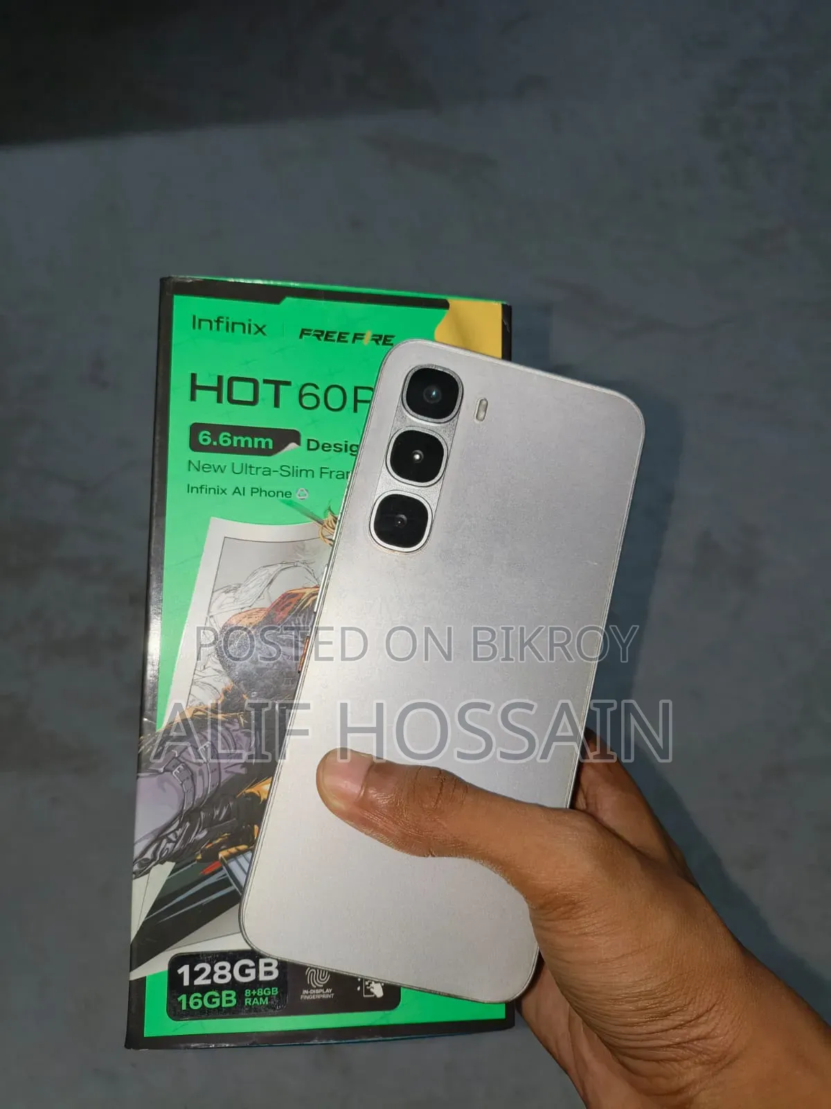 Infinix Hot 60 Pro 128 GB White