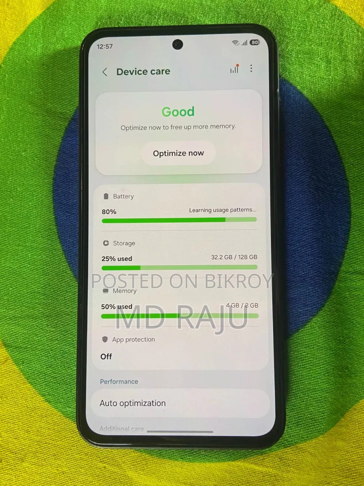 Samsung Galaxy M35 128 GB Blue