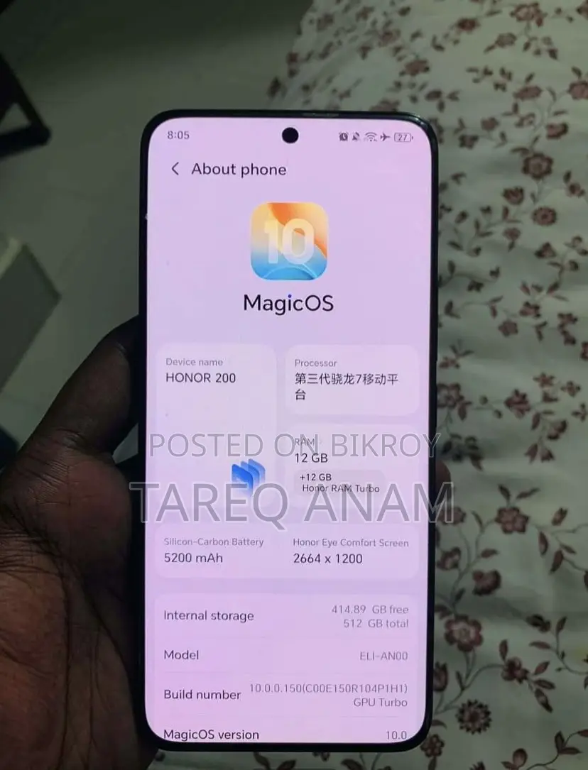 Honor 200 512 GB Black