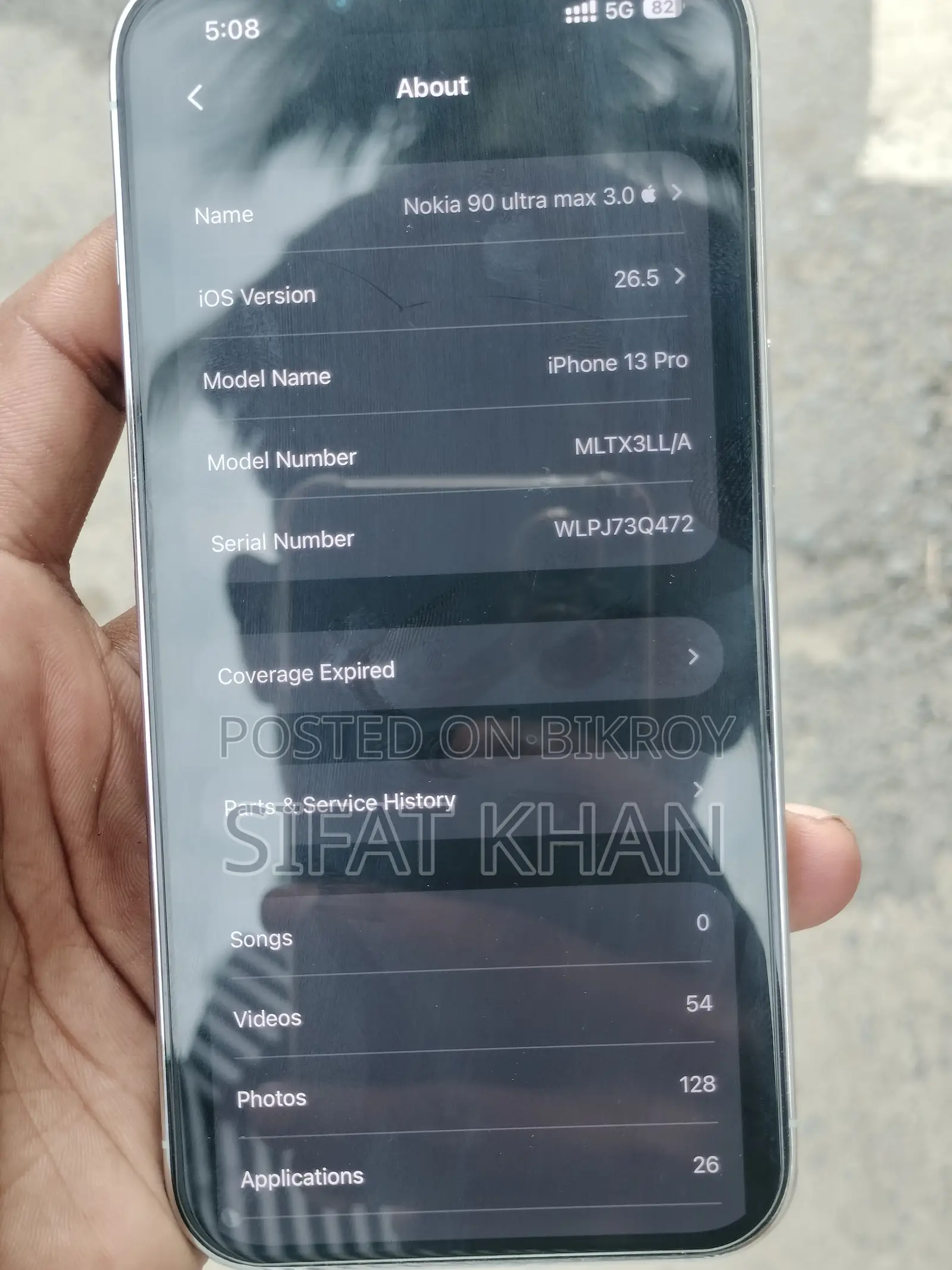 Apple iPhone 13 Pro 256 GB Silver
