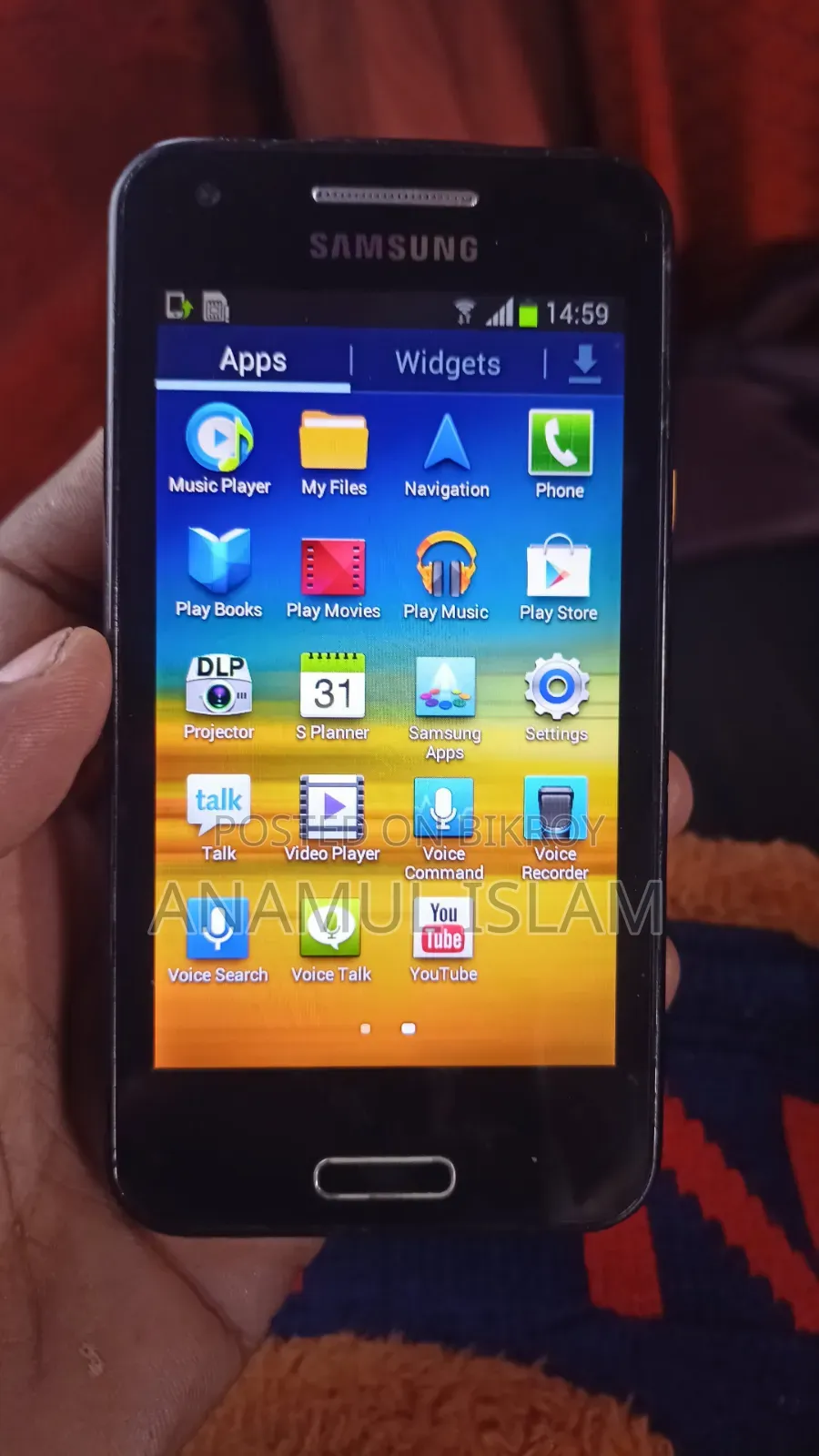 Samsung Galaxy I8530 Beam 8 GB Black