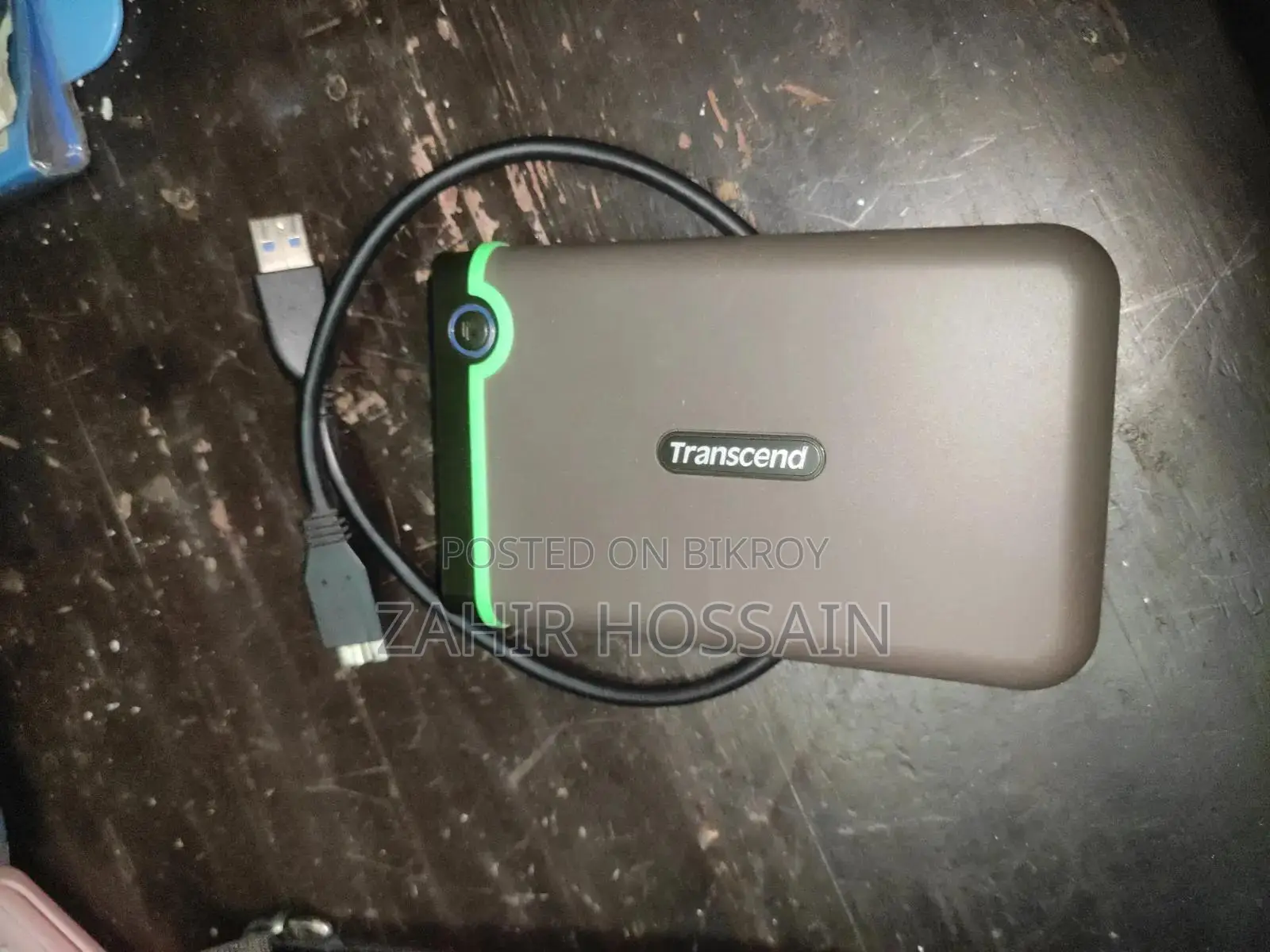 Transcend Storejet 500gb Portable Hard Drive