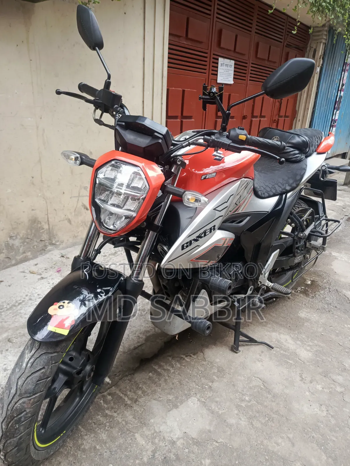 Suzuki Gixxer Fi ABS 2024 Orange
