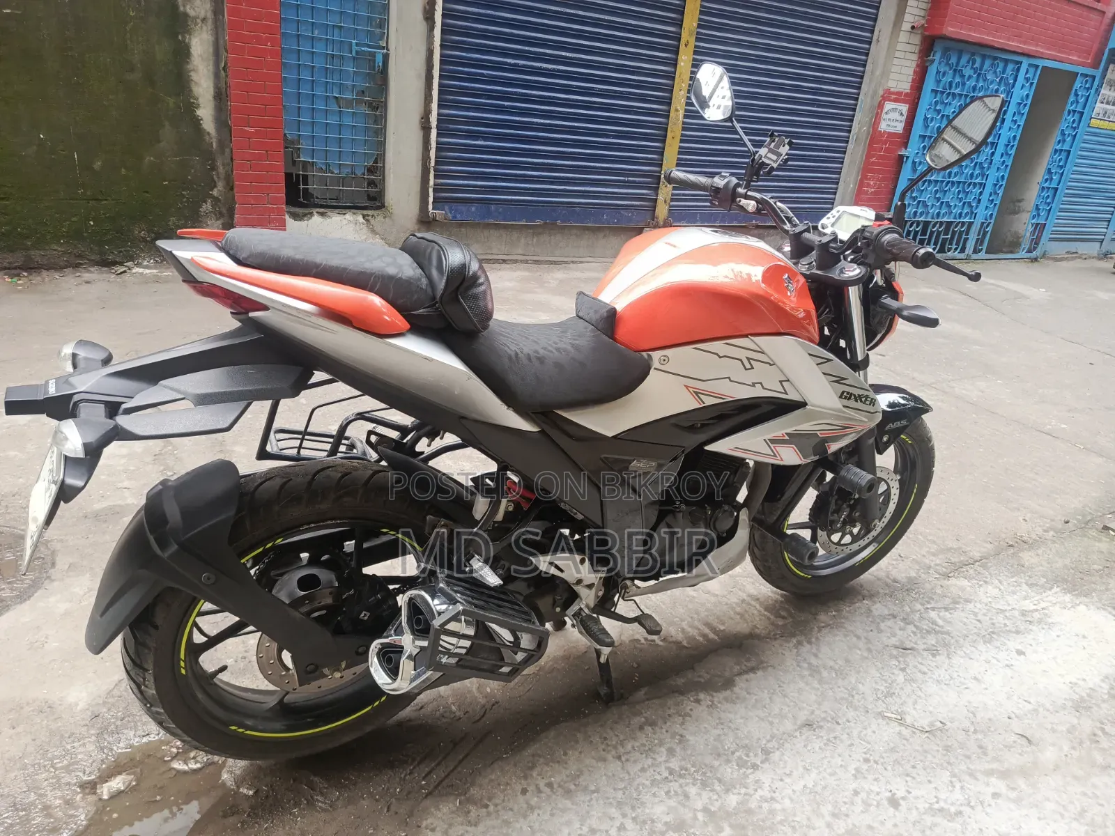Suzuki Gixxer Fi ABS 2024 Orange