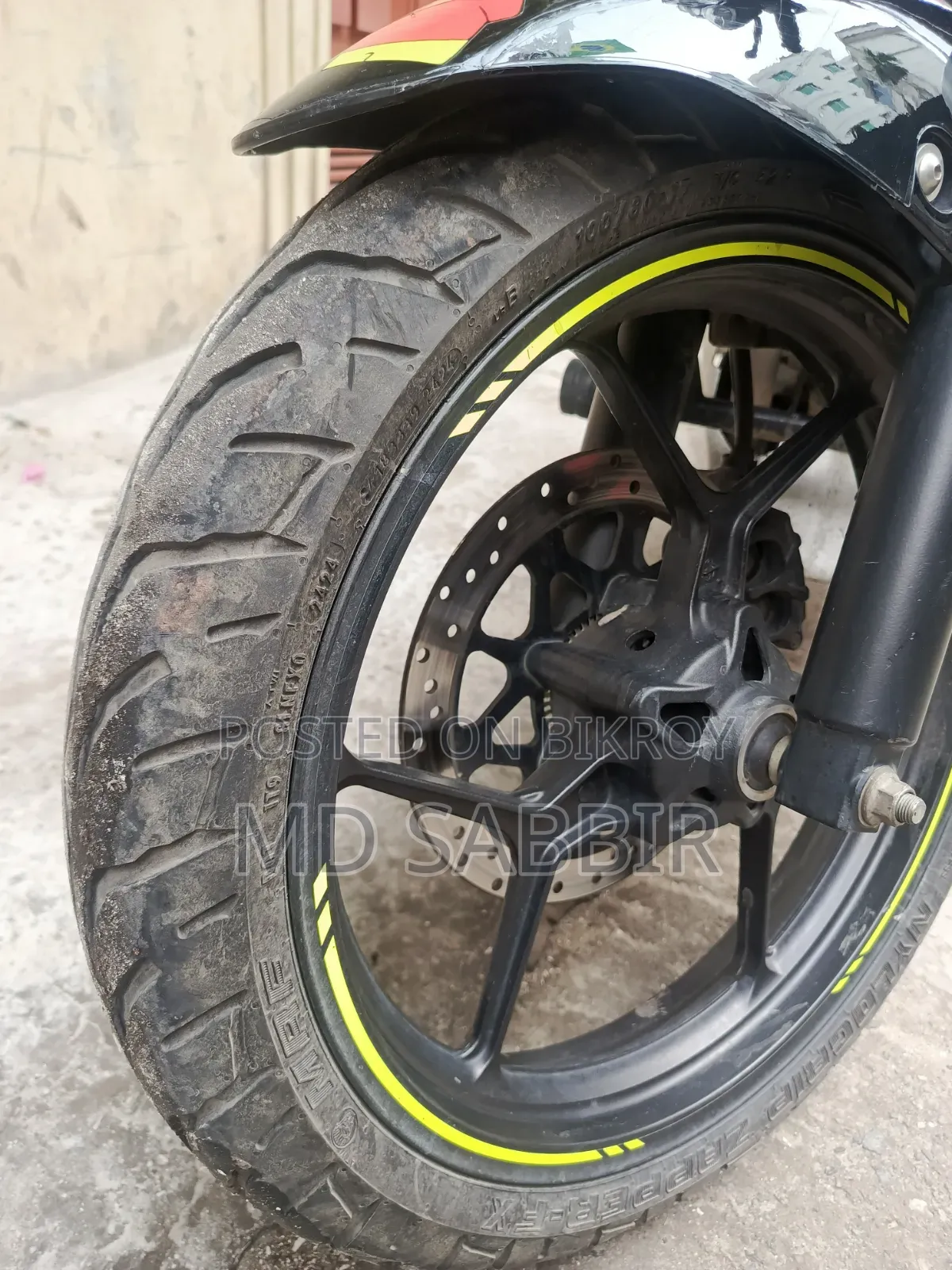 Suzuki Gixxer Fi ABS 2024 Orange