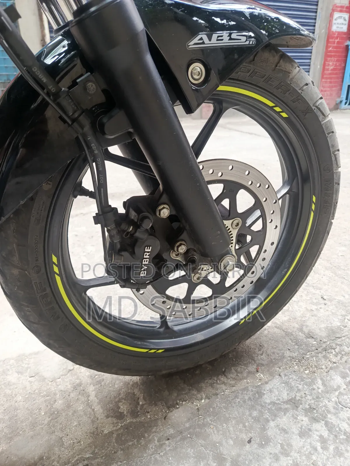 Suzuki Gixxer Fi ABS 2024 Orange