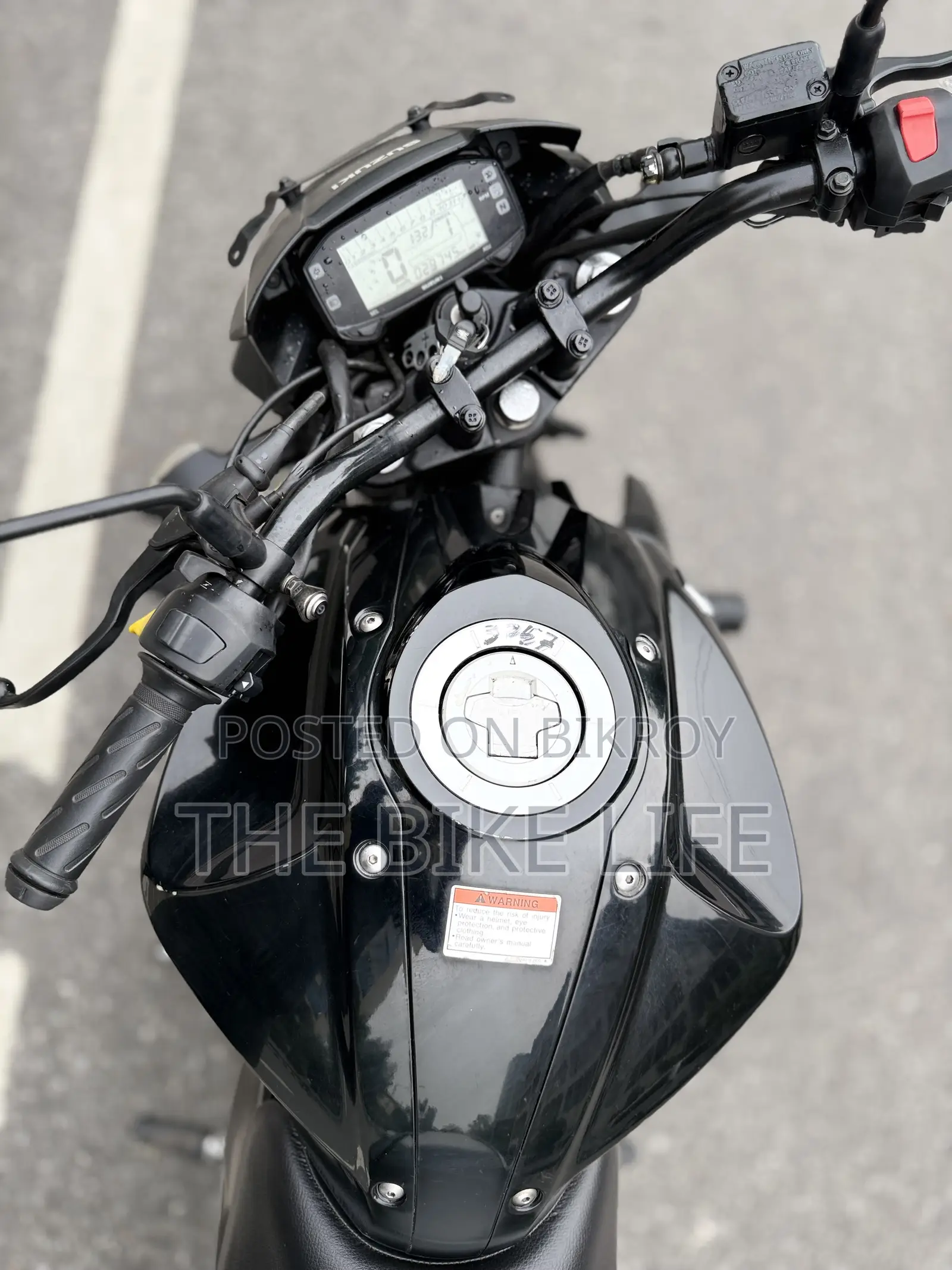 Suzuki Gixxer Monotone 2023 Black