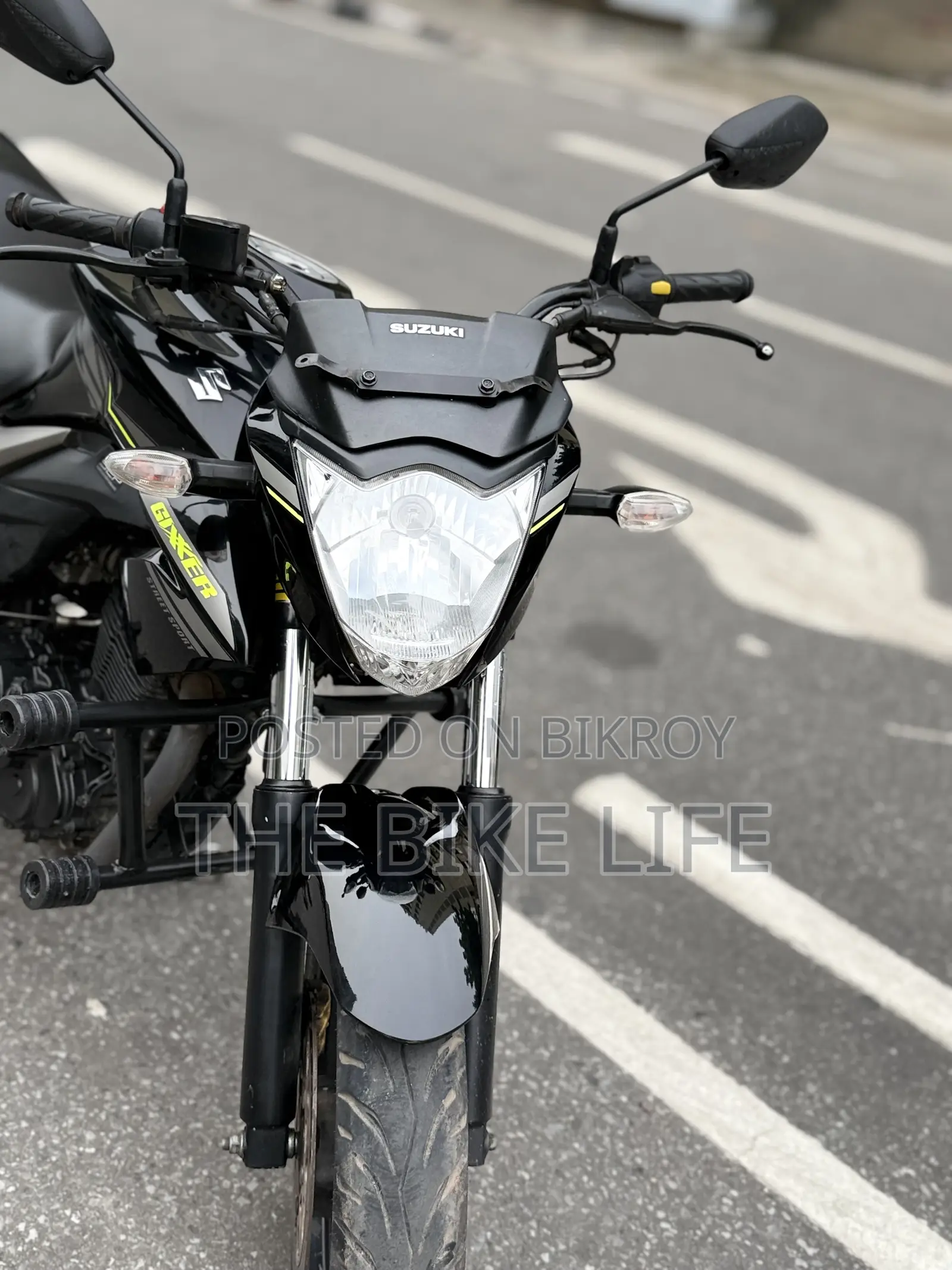 Suzuki Gixxer Monotone 2023 Black