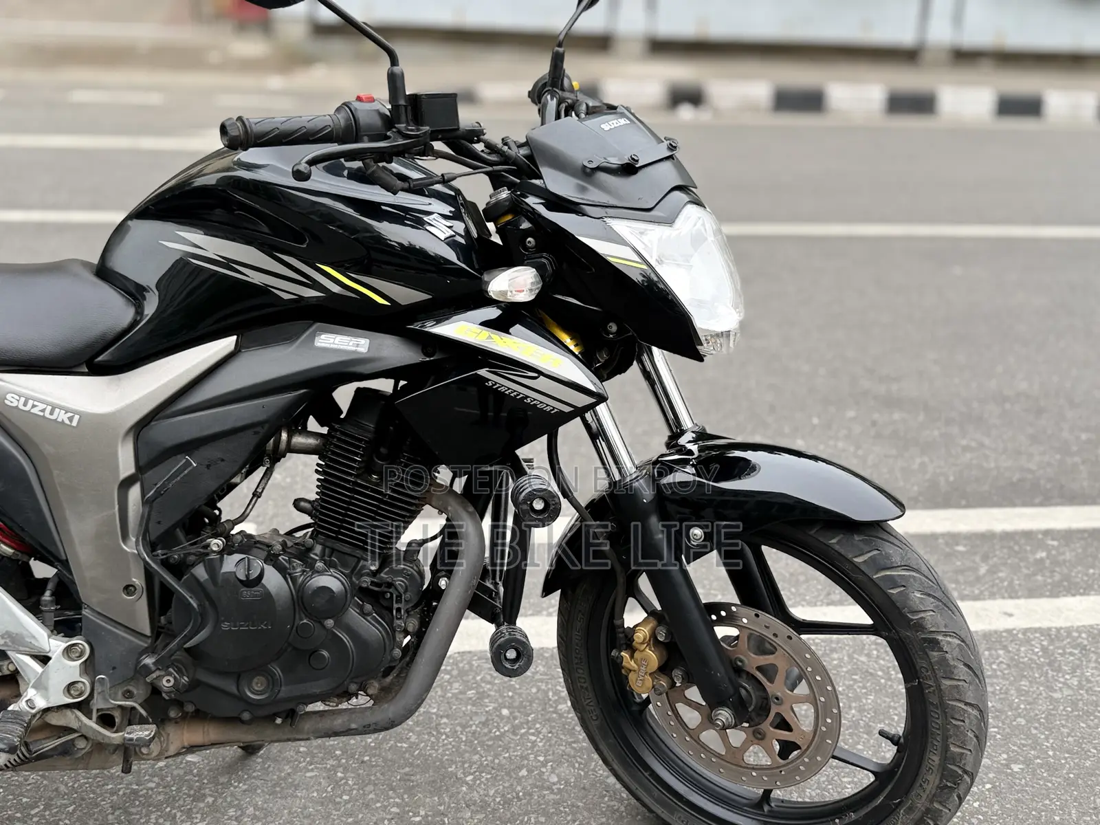 Suzuki Gixxer Monotone 2023 Black