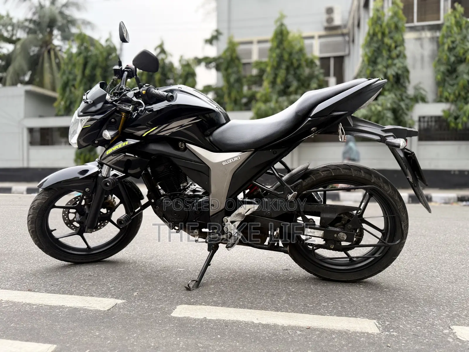 Suzuki Gixxer Monotone 2023 Black