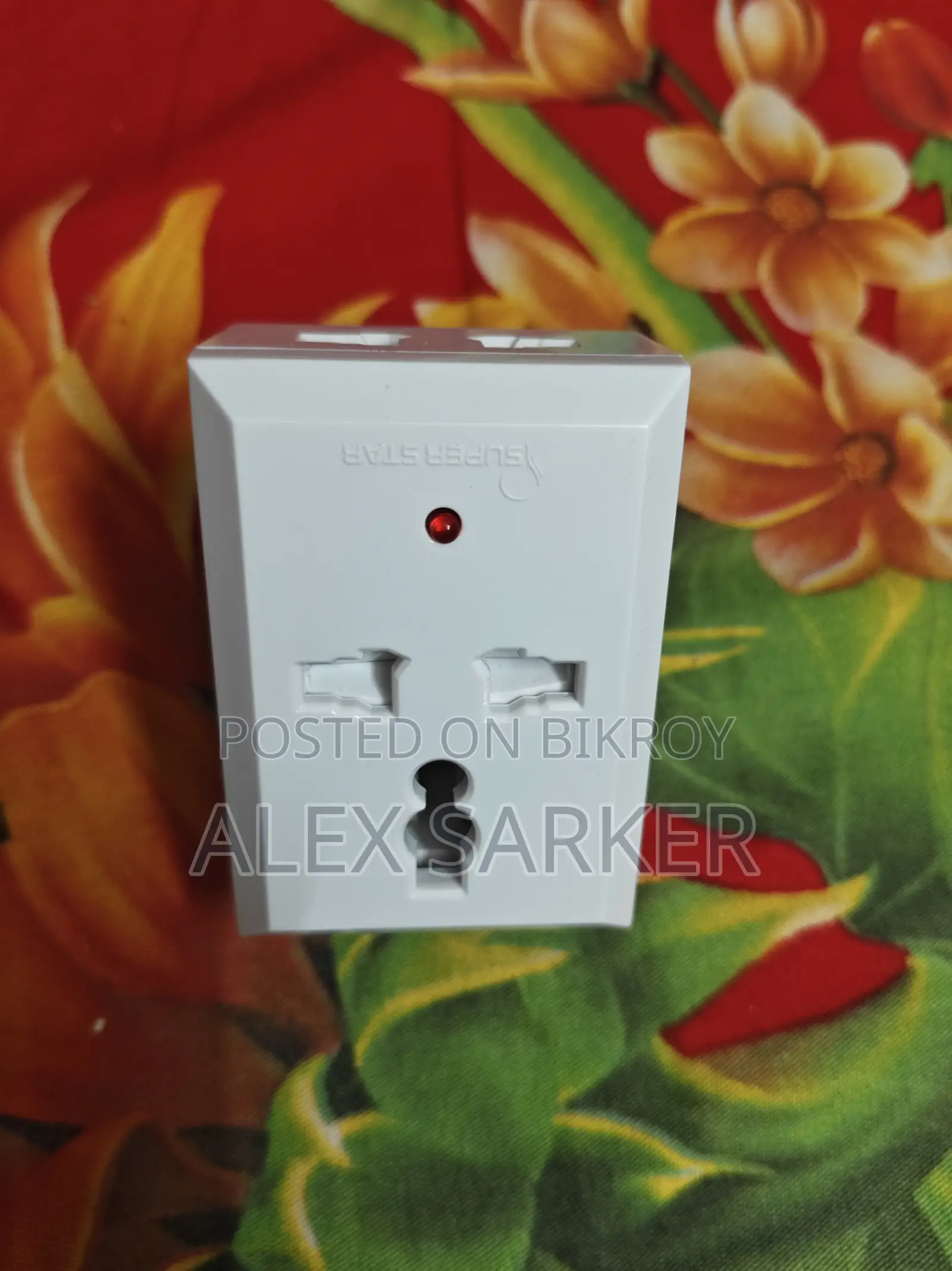 Super Star 2-pin Multi Travel Adapter