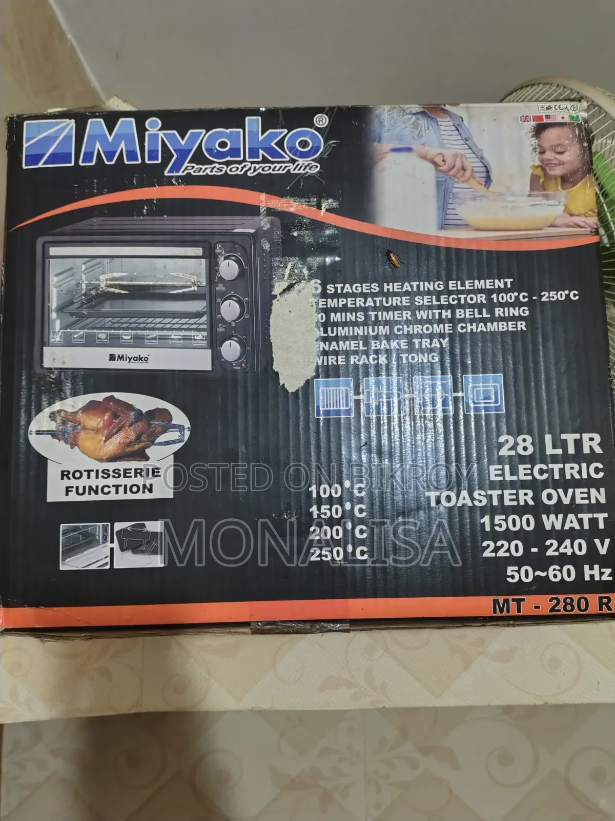Miyako Toaster Oven