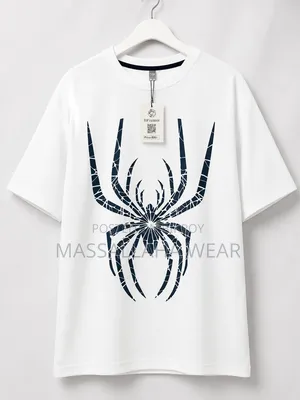 Premium Spider Graphic T-Shirt – Cotton