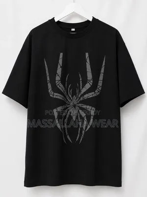 Premium Spider Graphic T-Shirt – Cotton