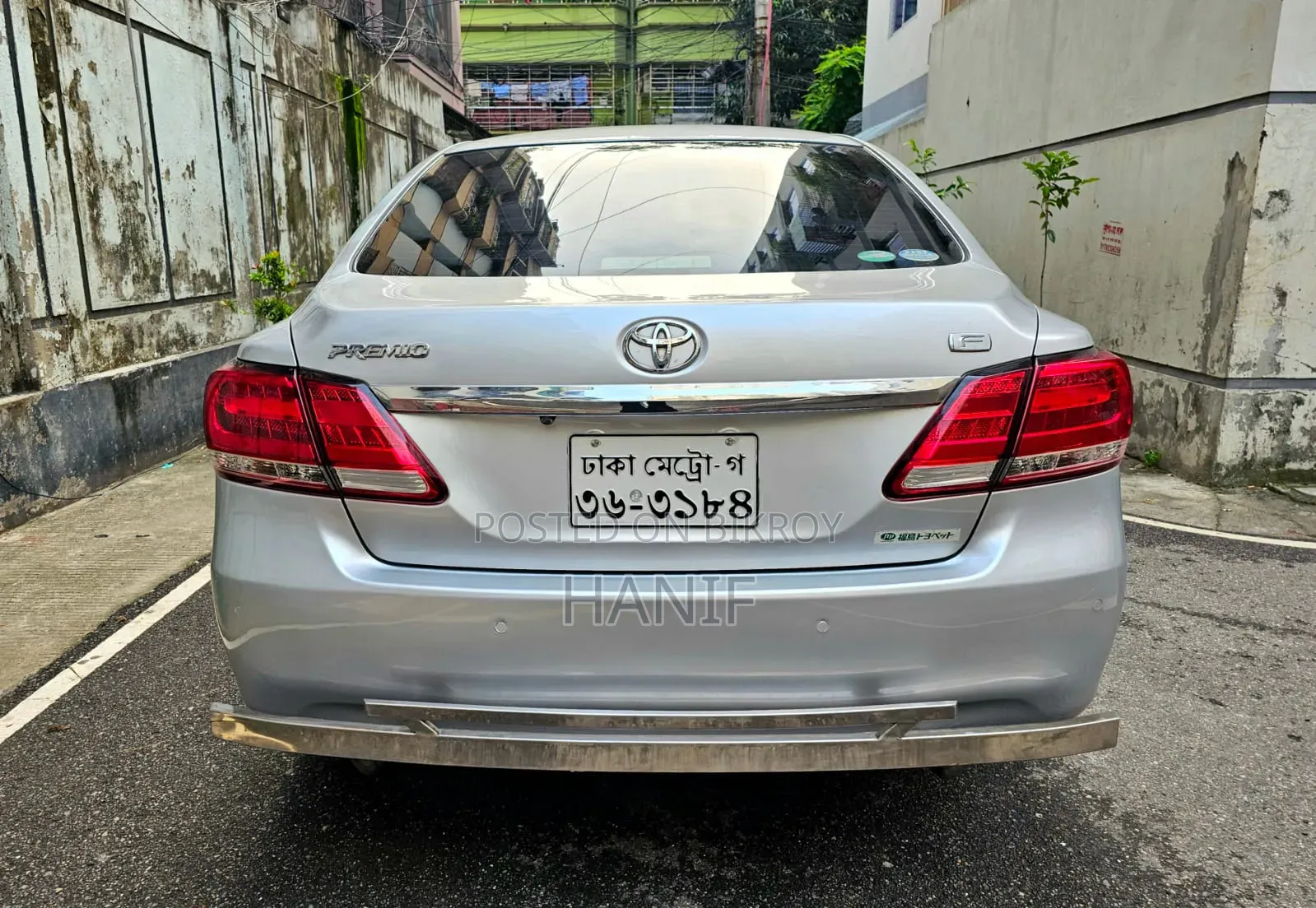Toyota Premio 2017 Silver