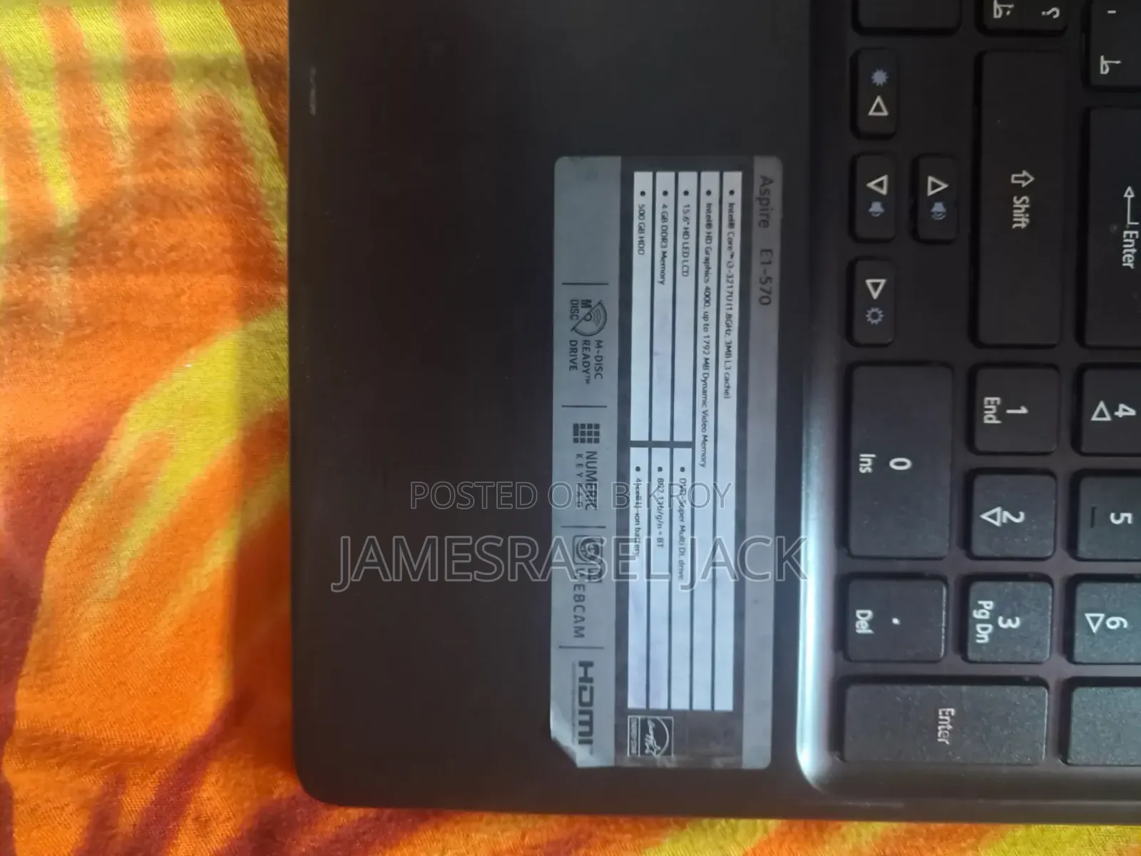 Laptop Acer Conceptd 3 4GB Intel Core i3 SSD 500GB