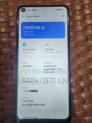 Realme 9i 128 GB Blue