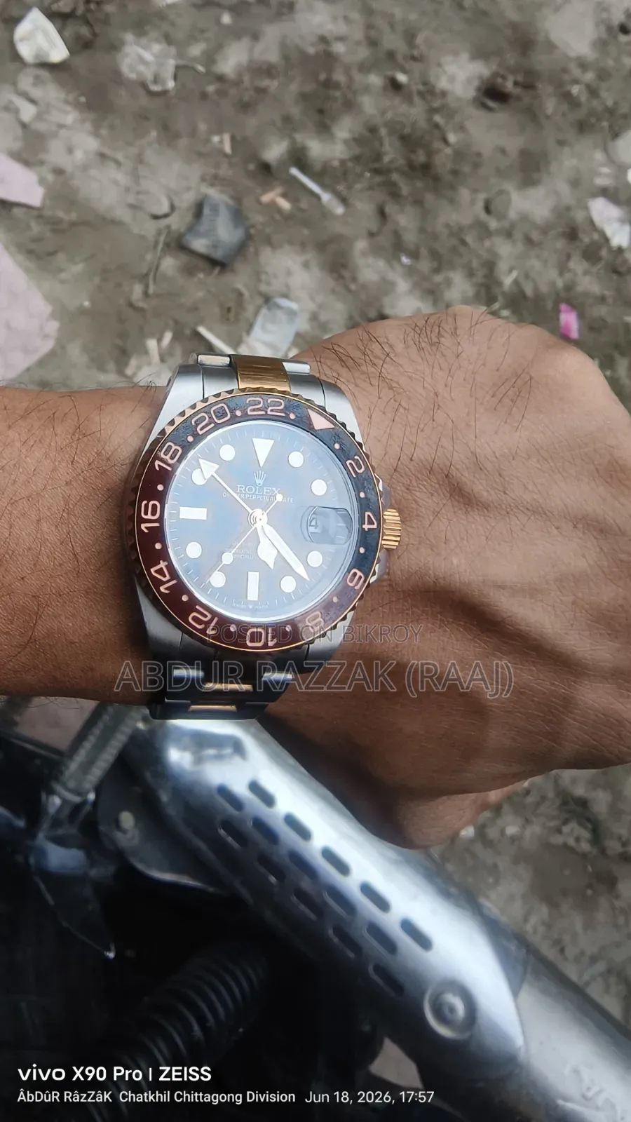 Rolex GMT-Master Ii "Root Beer" (High-Quality Replica/Copy)