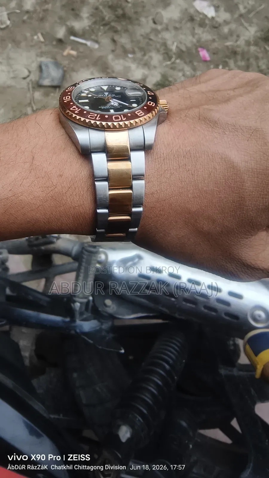 Rolex GMT-Master Ii "Root Beer" (High-Quality Replica/Copy)