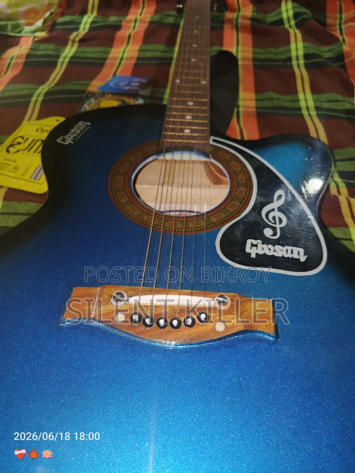 Guitar for sale. Available for pickup anywhere in Rangpur district.