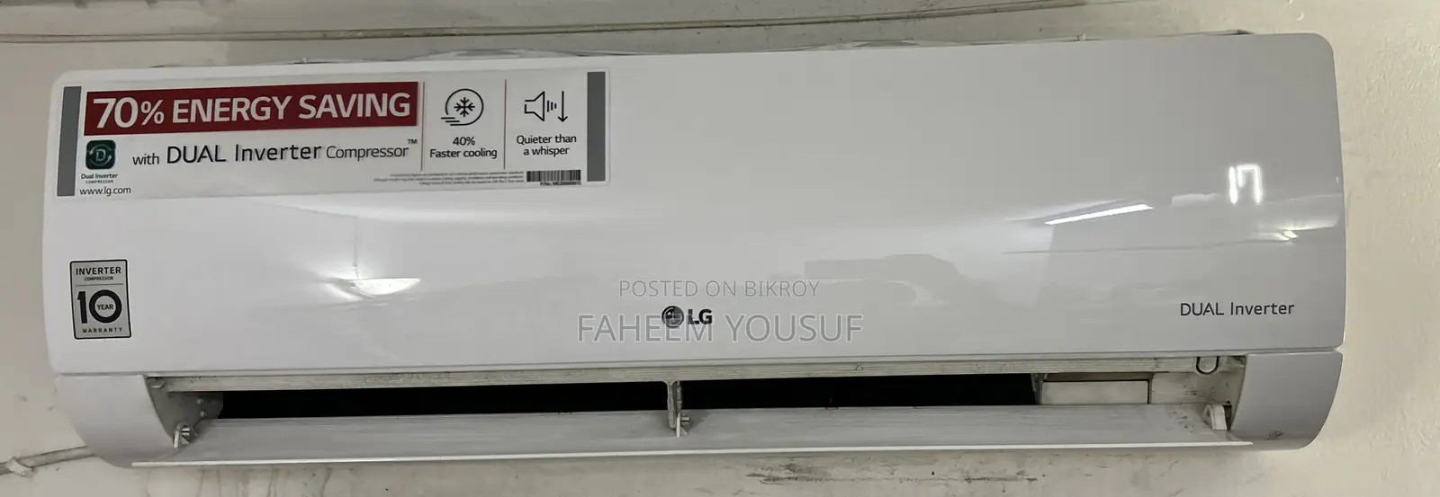 Lg 1 Ton Dual Inverter Ac