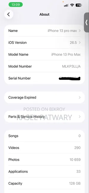 Apple iPhone 13 Pro Max 128 GB Blue