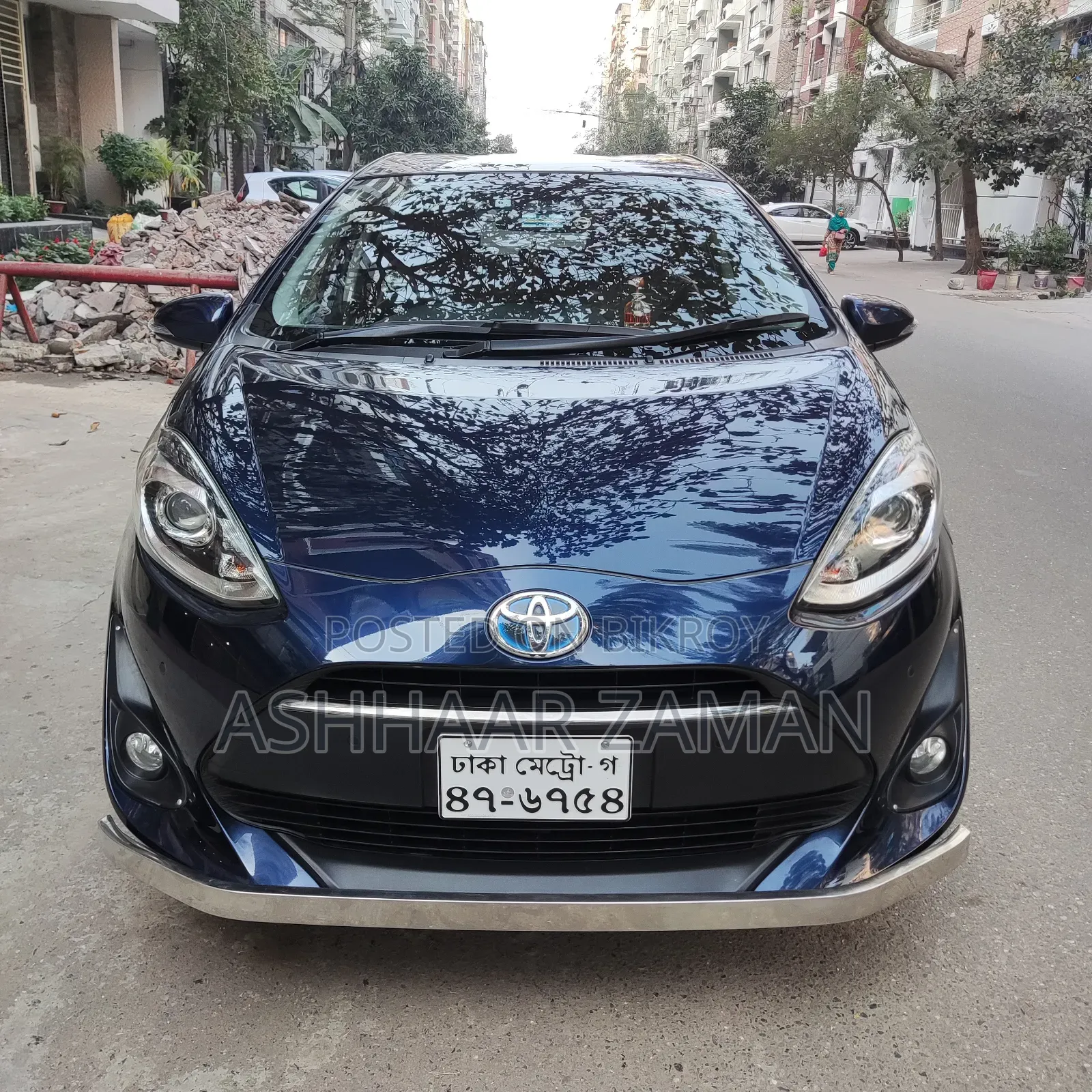 Toyota Aqua 2018 Blue
