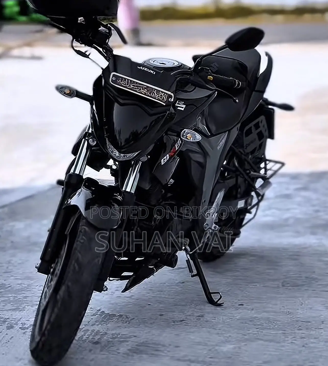 Suzuki Gixxer Monotone 2025 Black