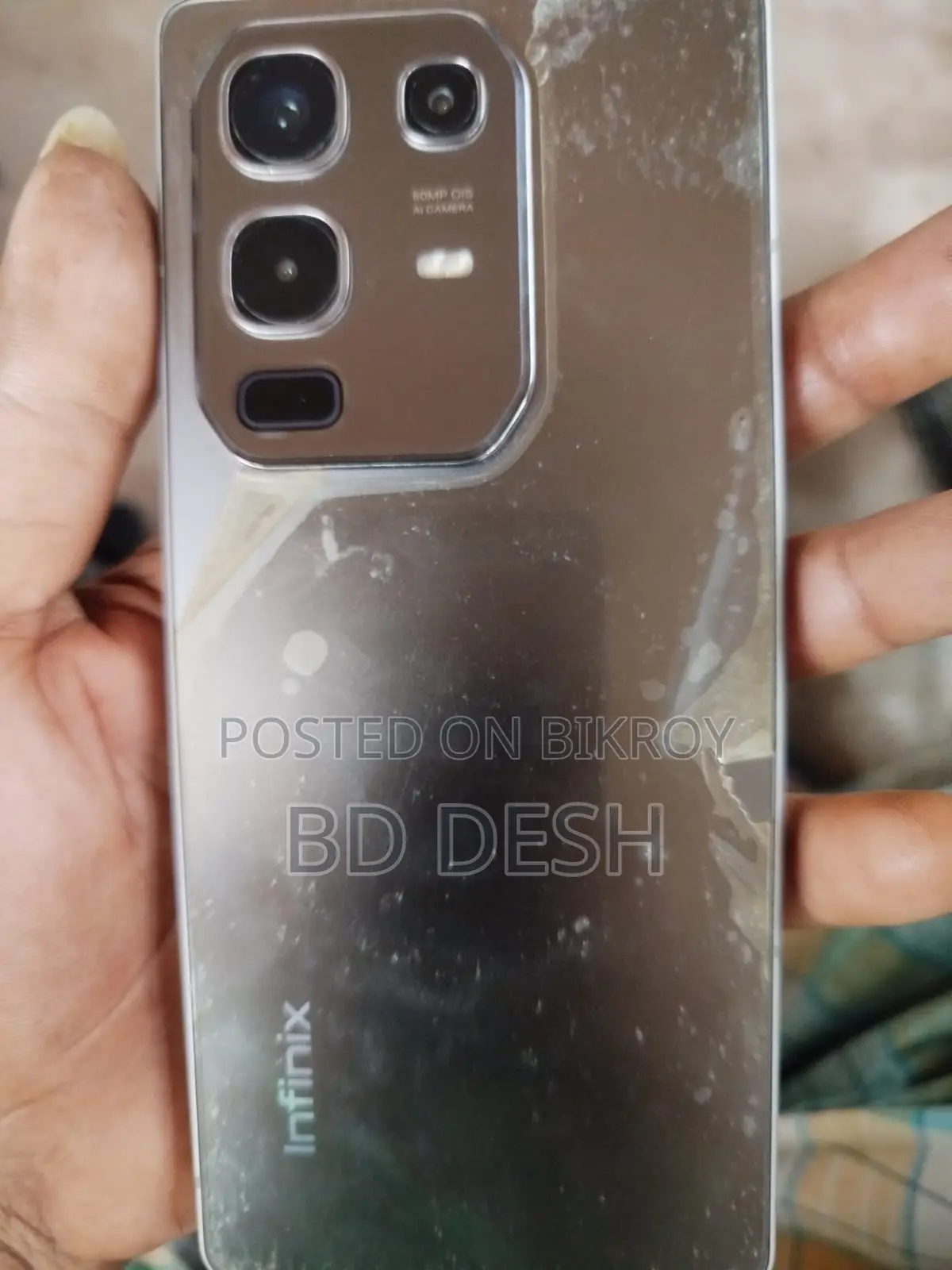 Infinix Note 50 4G 256 GB Gray