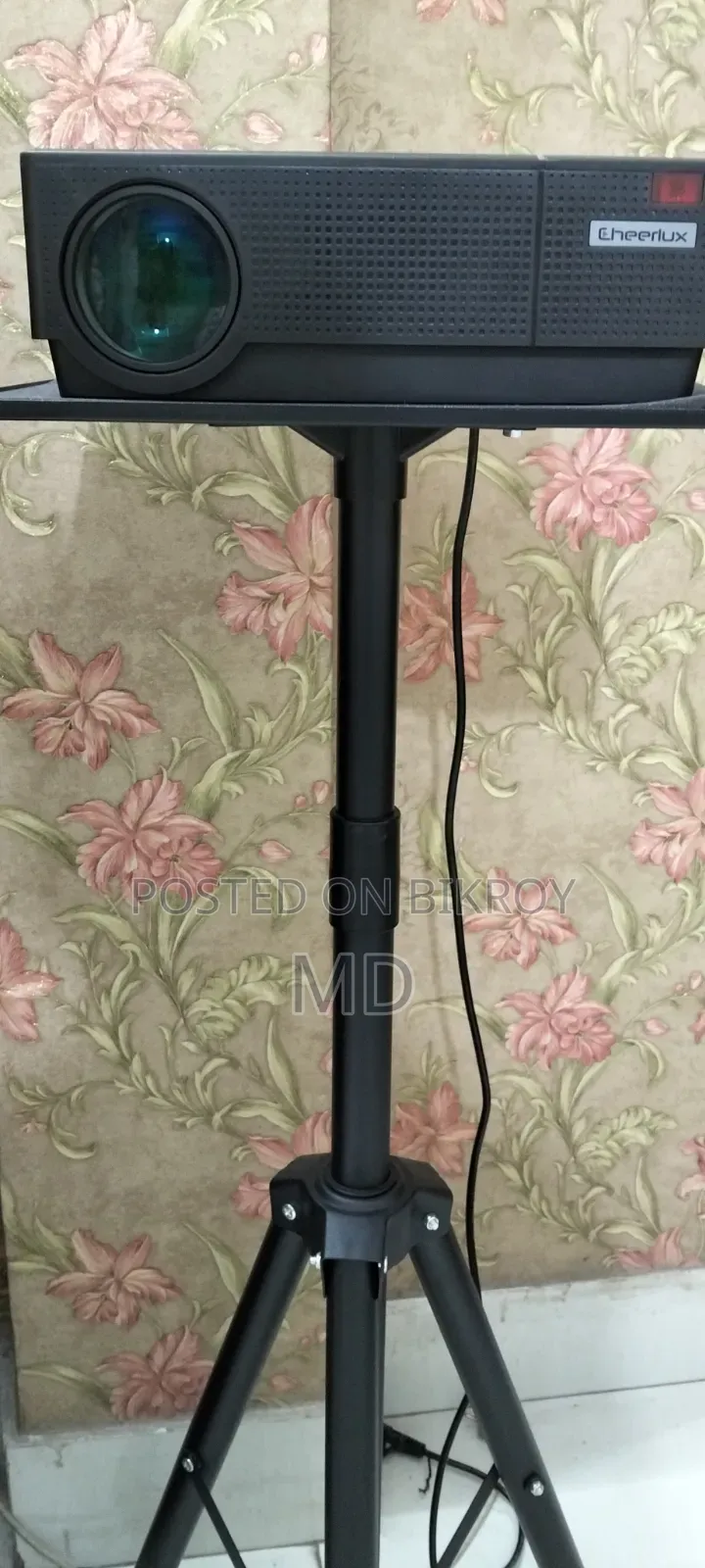 Projector With Tripod and Stand